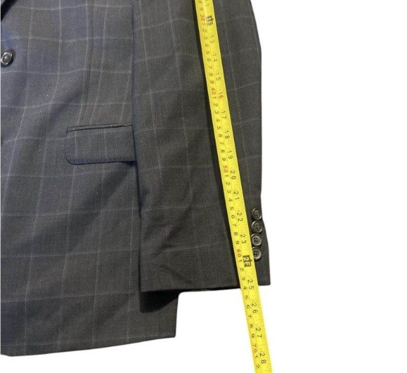 Ralph Lauren Black Label Ralph Lauren Black Label Windowpane Blue Blazer 40R 34x31 Size 40R - 5 Thumbnail