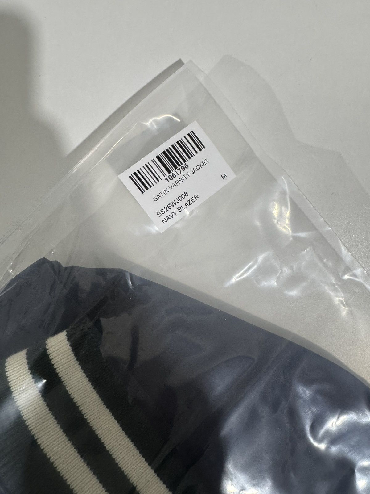 Aime Leon Dore Overlay logo satin varsity jacket Size US M / EU 48-50 / 2 - 8 Thumbnail
