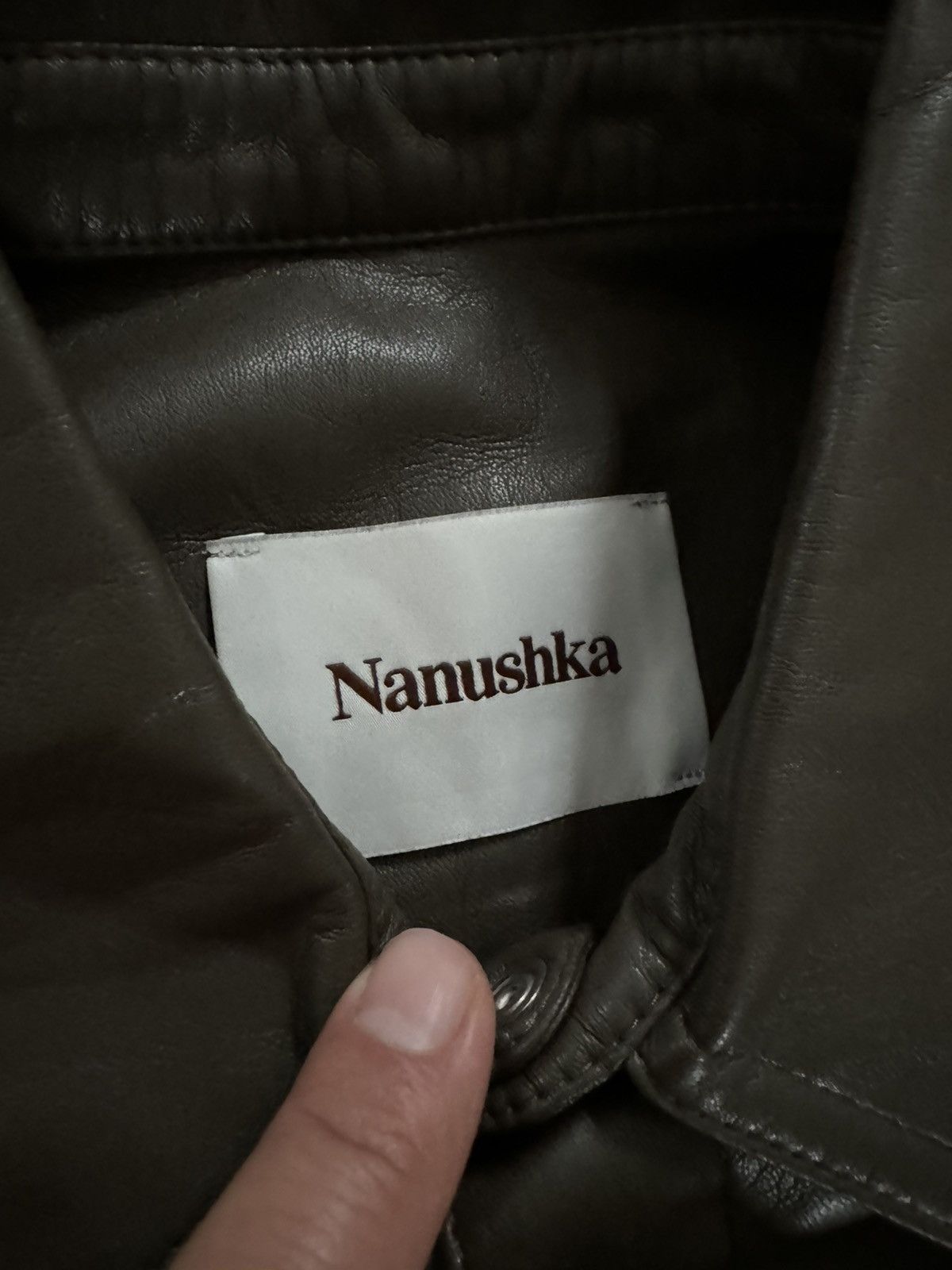 Nanushka NANUSHKA shirt SEE REAL TAPE MEASUREMENTS IN PHOTOS Size US S / EU 44-46 / 1 - 4 Thumbnail