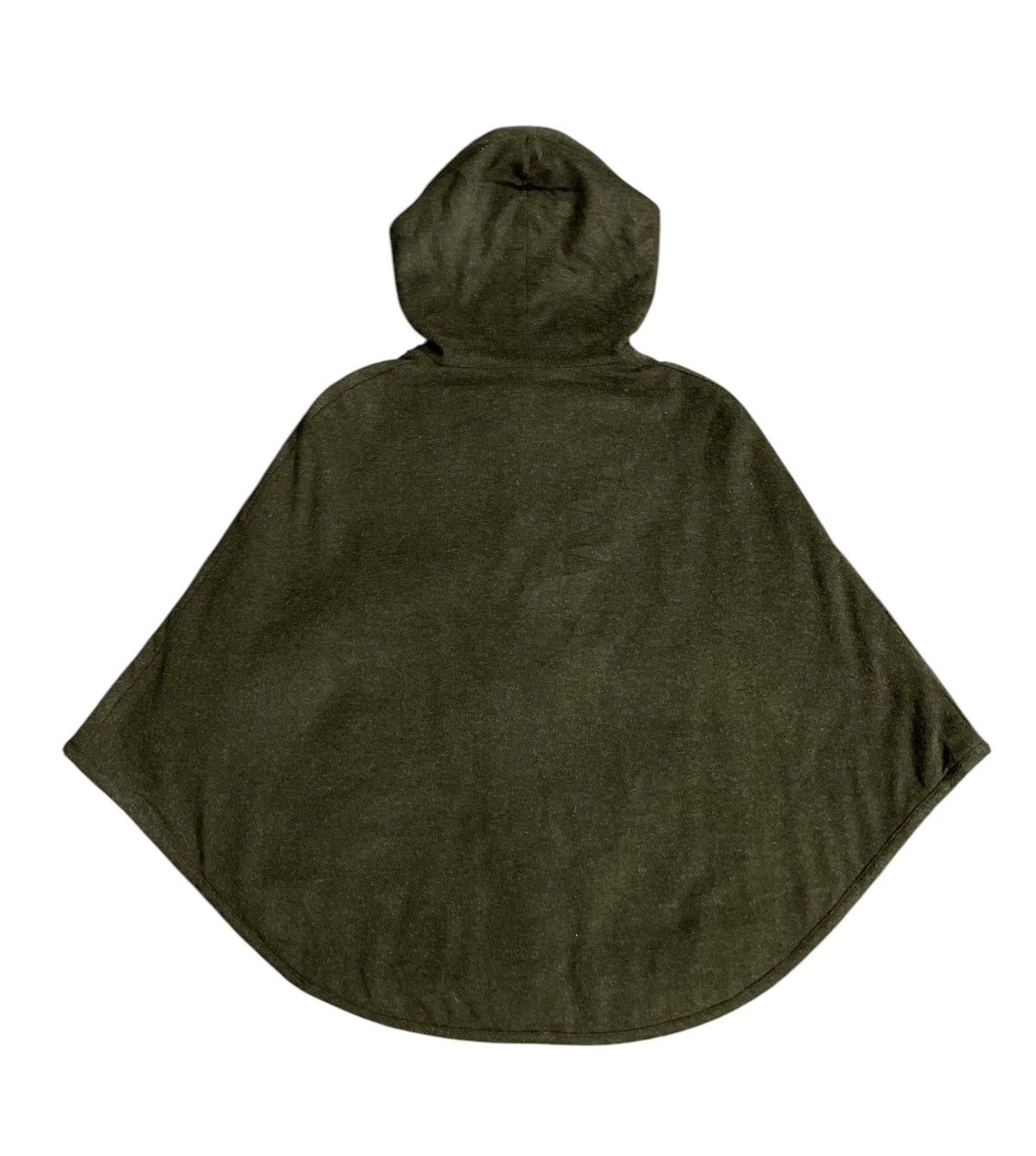 A.P.C. Vintage A.P.C Button Hoodie Wool Poncho Size XS / US 0-2 / IT 36-38 - 2 Thumbnail