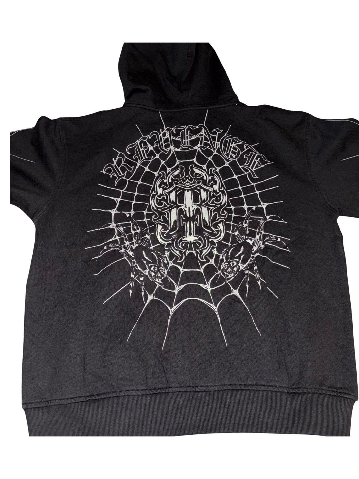 Revenge Revenge prison tattoo zip hoodie black/grey Size US L / EU 52-54 / 3 - 2 Thumbnail