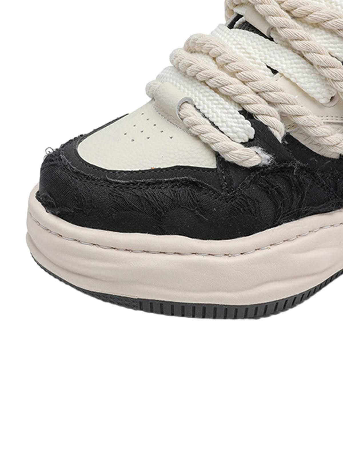 Other Rope Lace Platform Sneakers Size US 8 / EU 41 - 7 Thumbnail