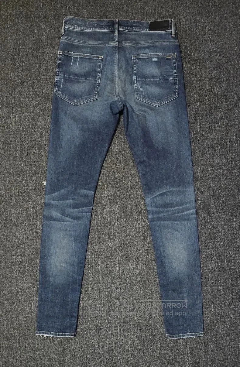 Amiri Amiri Distressed Knee Denim Jeans. Size US 34 / EU 50 - 3 Thumbnail