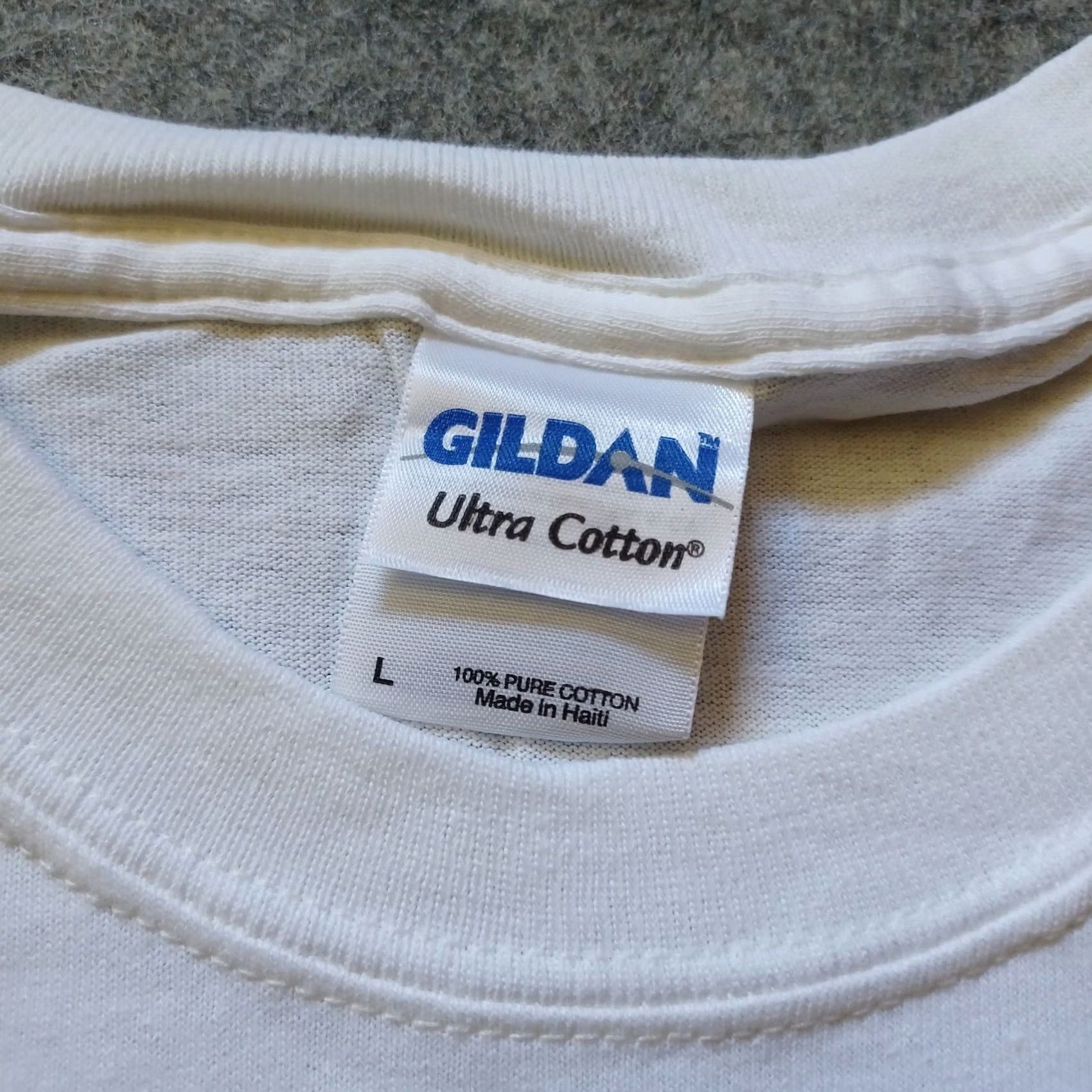 Gildan Midget Grand Prix Mens Shirt Large White 67th Running Of Turkey Night Racing 2 Size US L / EU 52-54 / 3 - 3 Thumbnail