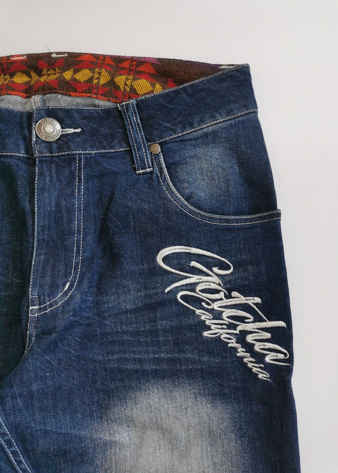Brain Dead × Gotcha Gotcha Navajo Ankle Jeans Size US 32 / EU 48 - 6 Thumbnail
