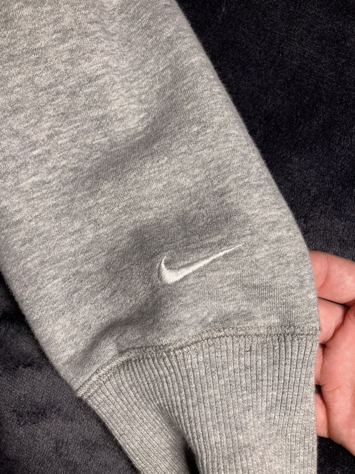 Nike × Vintage ⛩️ Vintage Nike Athletic basic Big Logo Sweatshirt Boxy 2k Size US L / EU 52-54 / 3 - 7 Thumbnail
