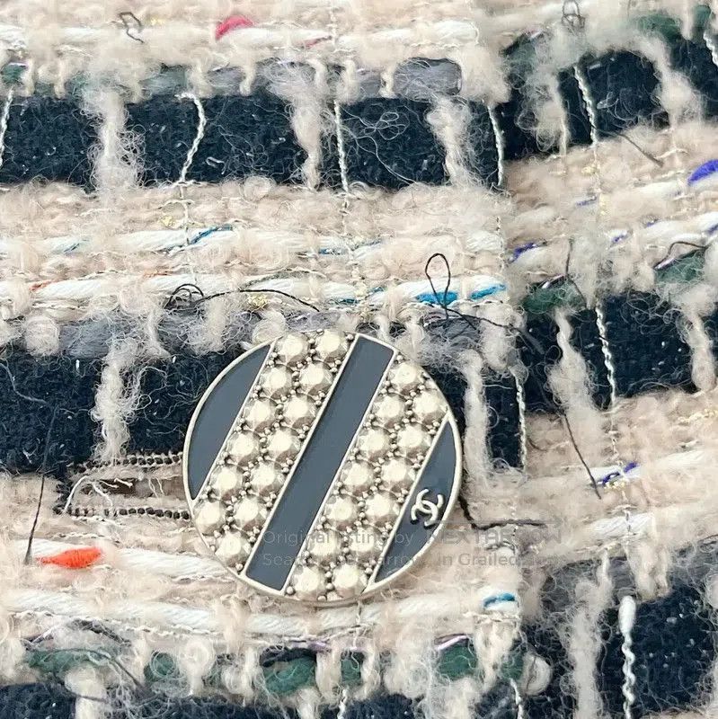 Chanel Chanel Colorblock Wool Jacket for Women . Size L / US 10 / IT 46 - 5 Thumbnail