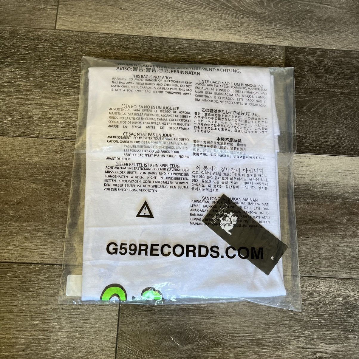 Asspizza Asspizza x G59 Records Suicideboys Hand Drawn Tee White New Size US M / EU 48-50 / 2 - 7 Thumbnail