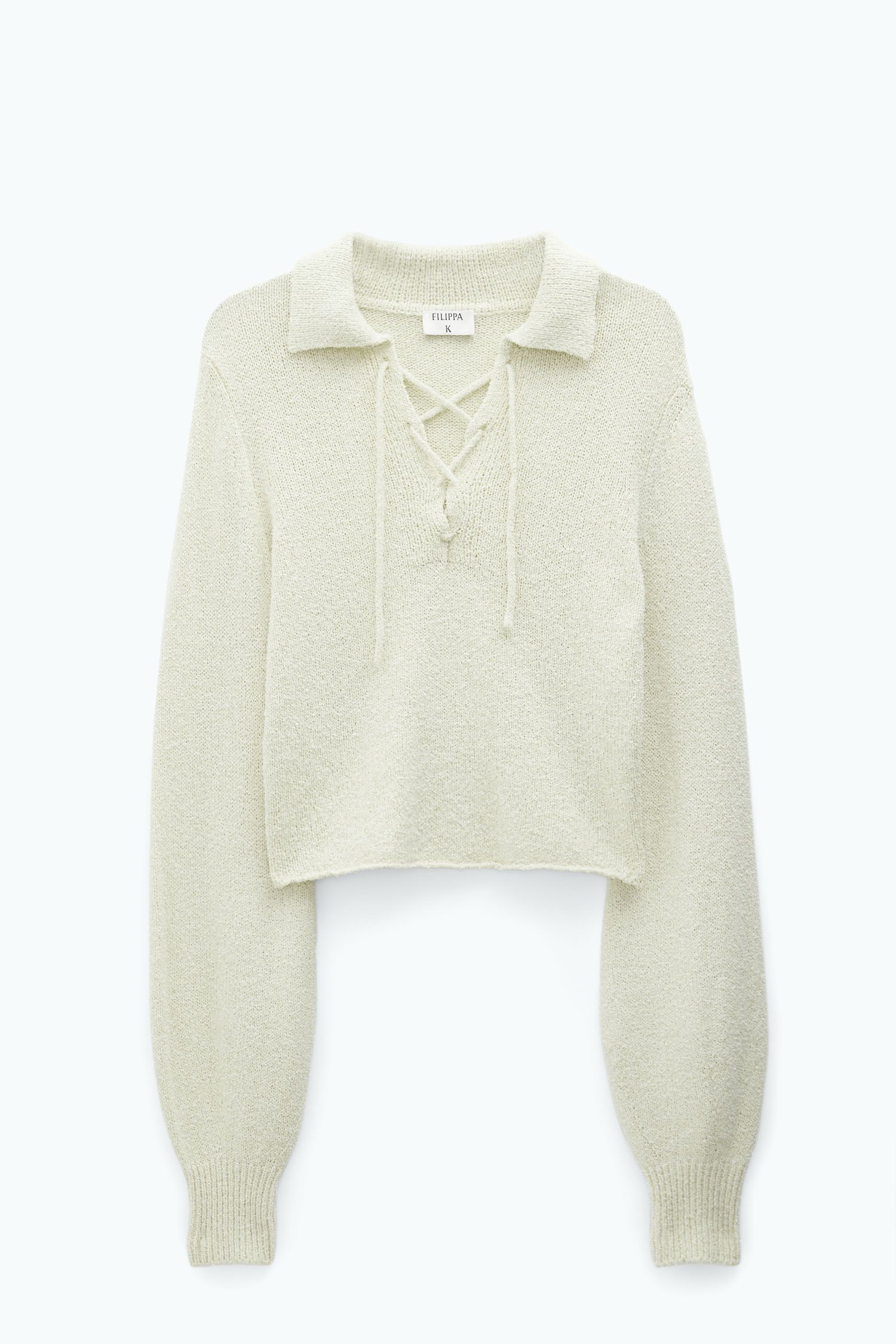 Filippa K Filippa K Cropped Polo Sweater Sweater Size S / US 4 / IT 40 - 1 Thumbnail