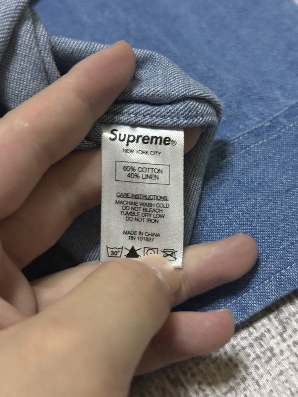 Supreme Supreme pink panther denim shirt Size US XL / EU 56 / 4 - 5 Thumbnail