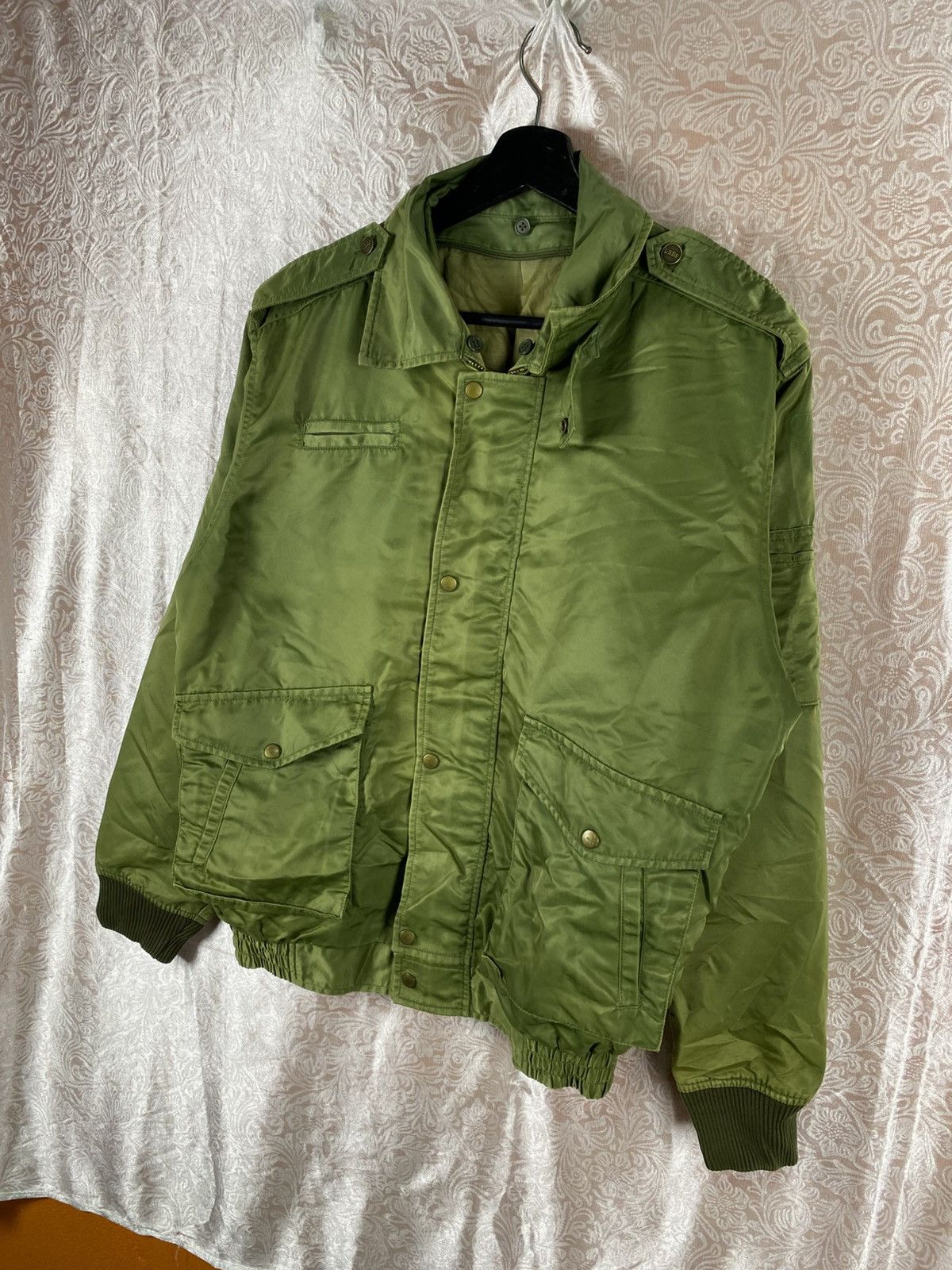 Vintage Vintage Military Style Green Utility Pocket Army Jacket Size US M / EU 48-50 / 2 - 4 Thumbnail