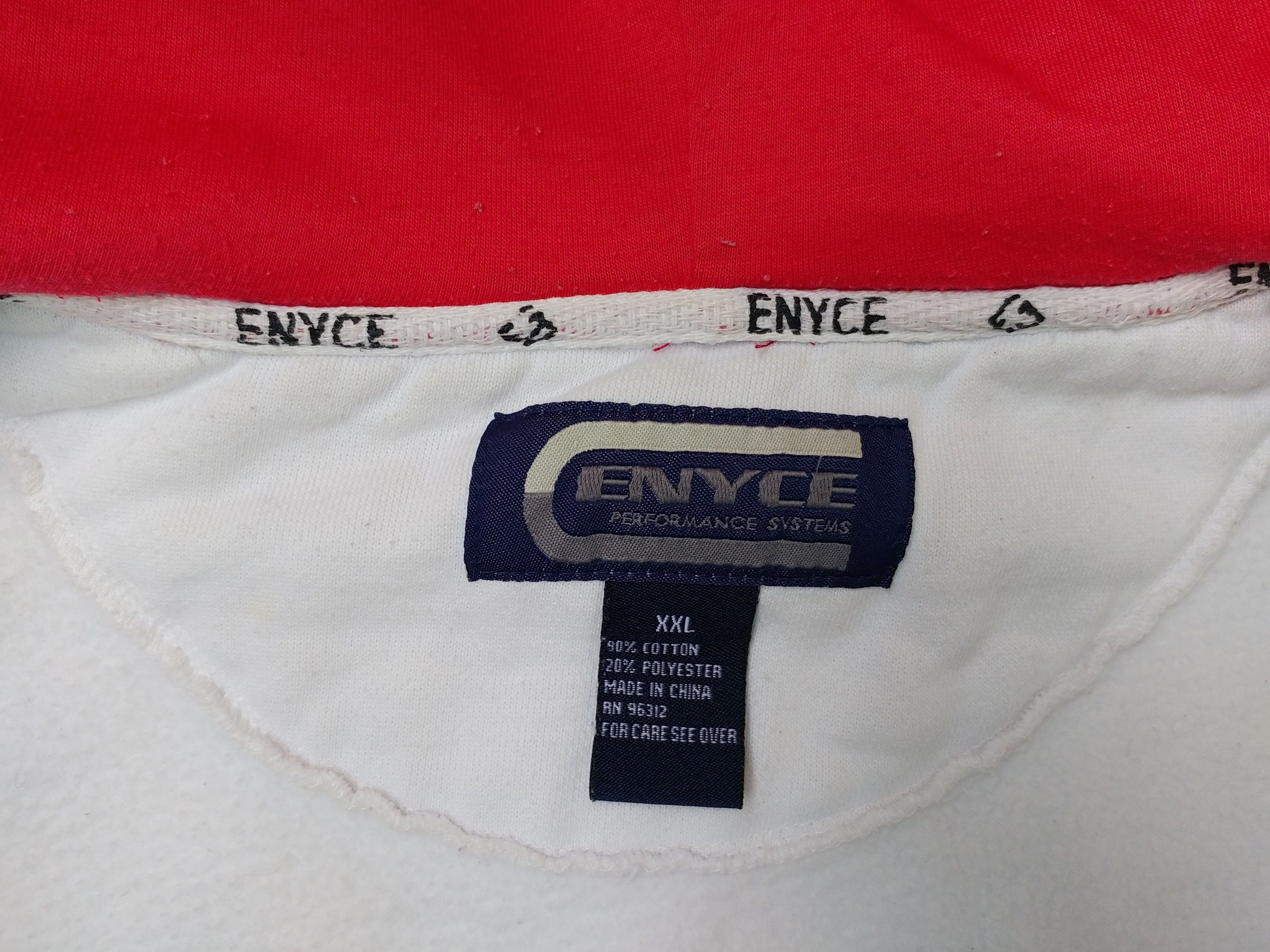 Enyce Enyce hoodie, white sweat shirt of vintage 90s hip-hop XXL Size US XXL / EU 58 / 5 - 10 Thumbnail
