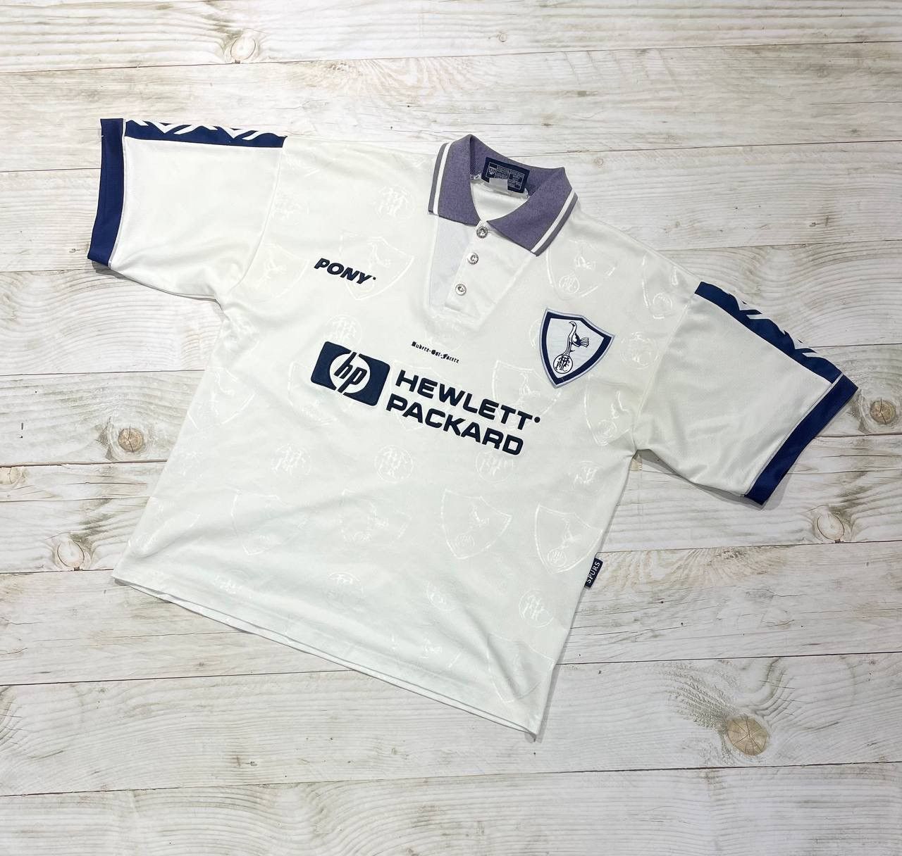 1995-97 Tottenham Pony Home Shirt L/S XL