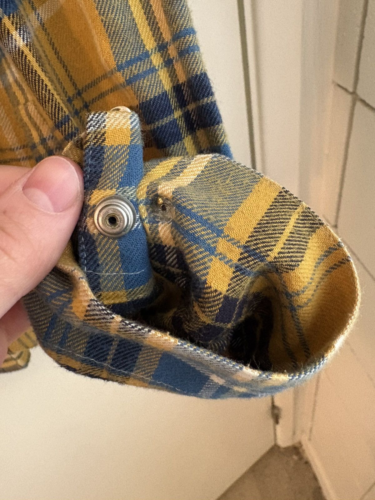 Rick Owens Rick Owens Acid Plaid Shirt Size US M / EU 48-50 / 2 - 9 Thumbnail