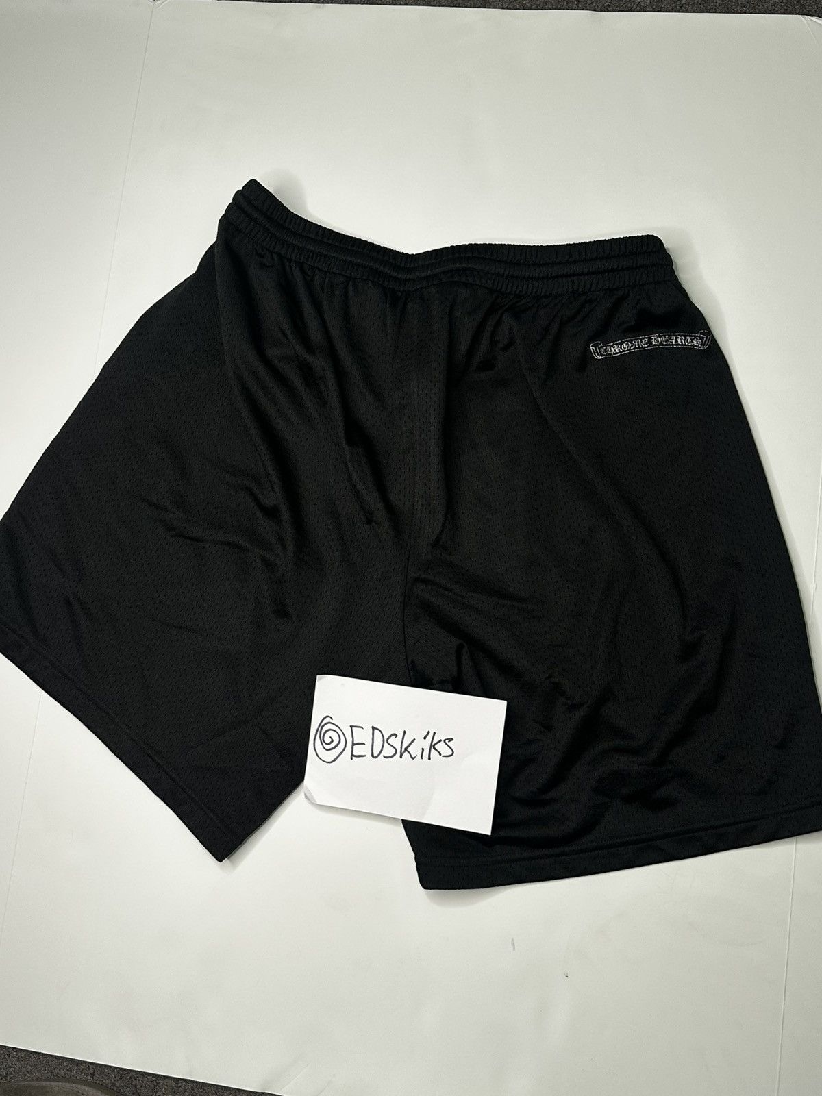 Chrome Hearts Chrome Hearts Mesh Varsity Shorts (Black) XL Size US 30 / EU 46 - 7 Thumbnail