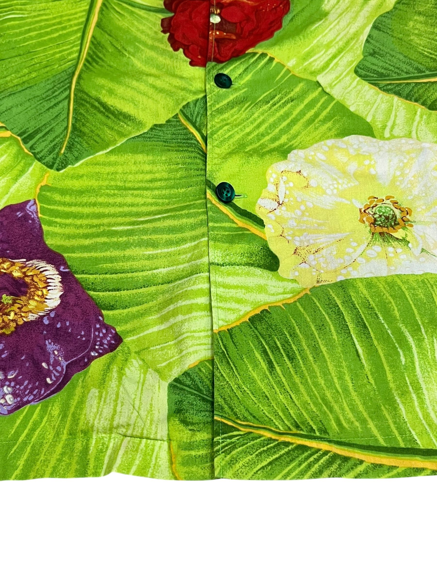 Kenzo Vintage Kenzo Water Lily Banana Leaf Shirt Pants Set Japan Size US L / EU 52-54 / 3 - 10 Thumbnail