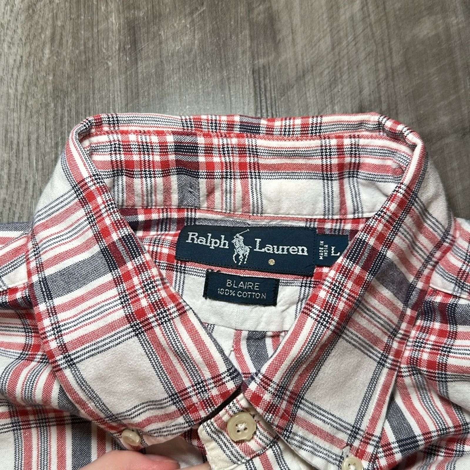 Ralph Lauren Ralph Lauren Blaire Long Sleeve Button Down - Large Size US L / EU 52-54 / 3 - 6 Thumbnail