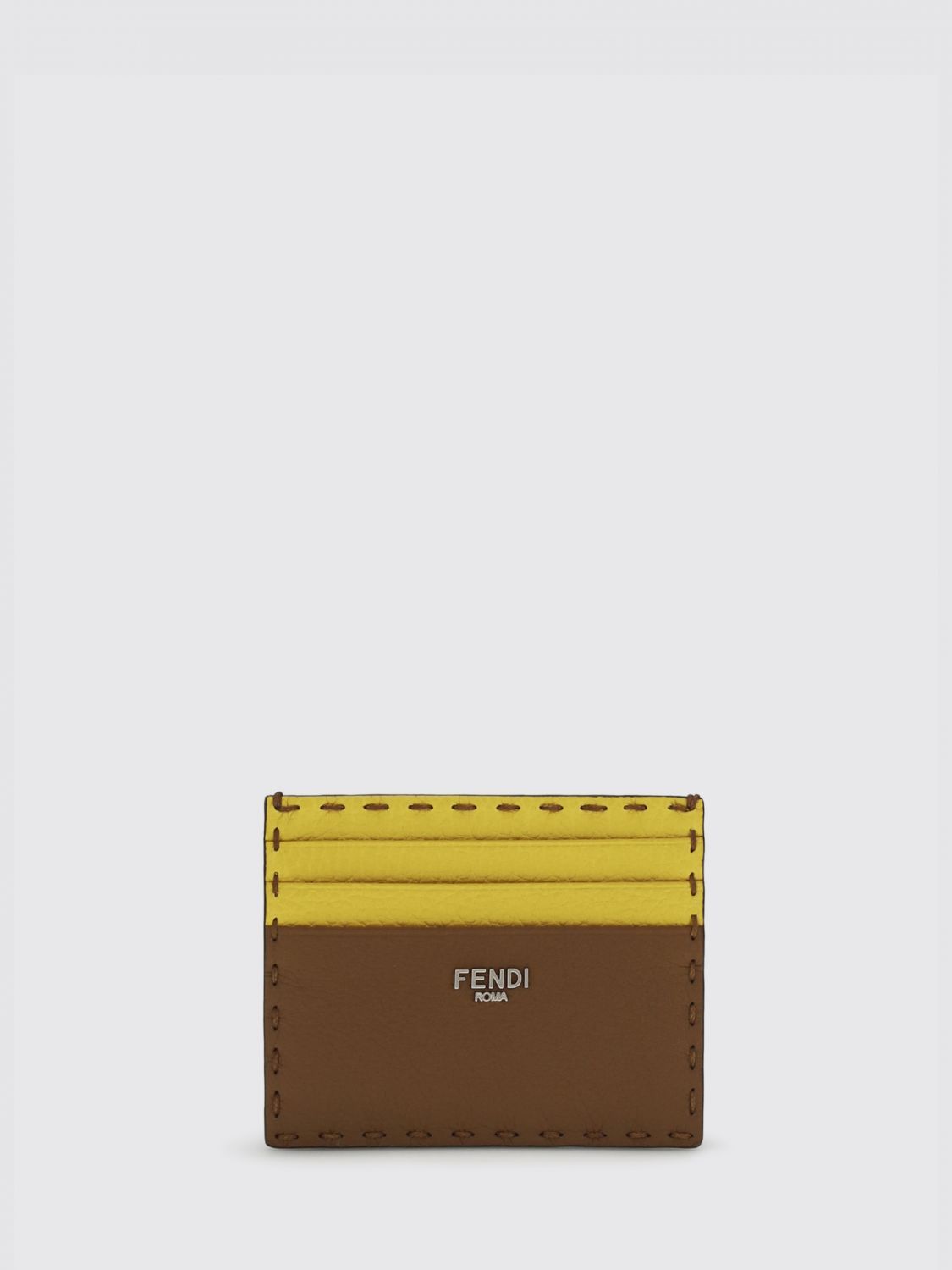 Fendi Fendi Wallet Men Brown Size ONE SIZE - 1 Thumbnail