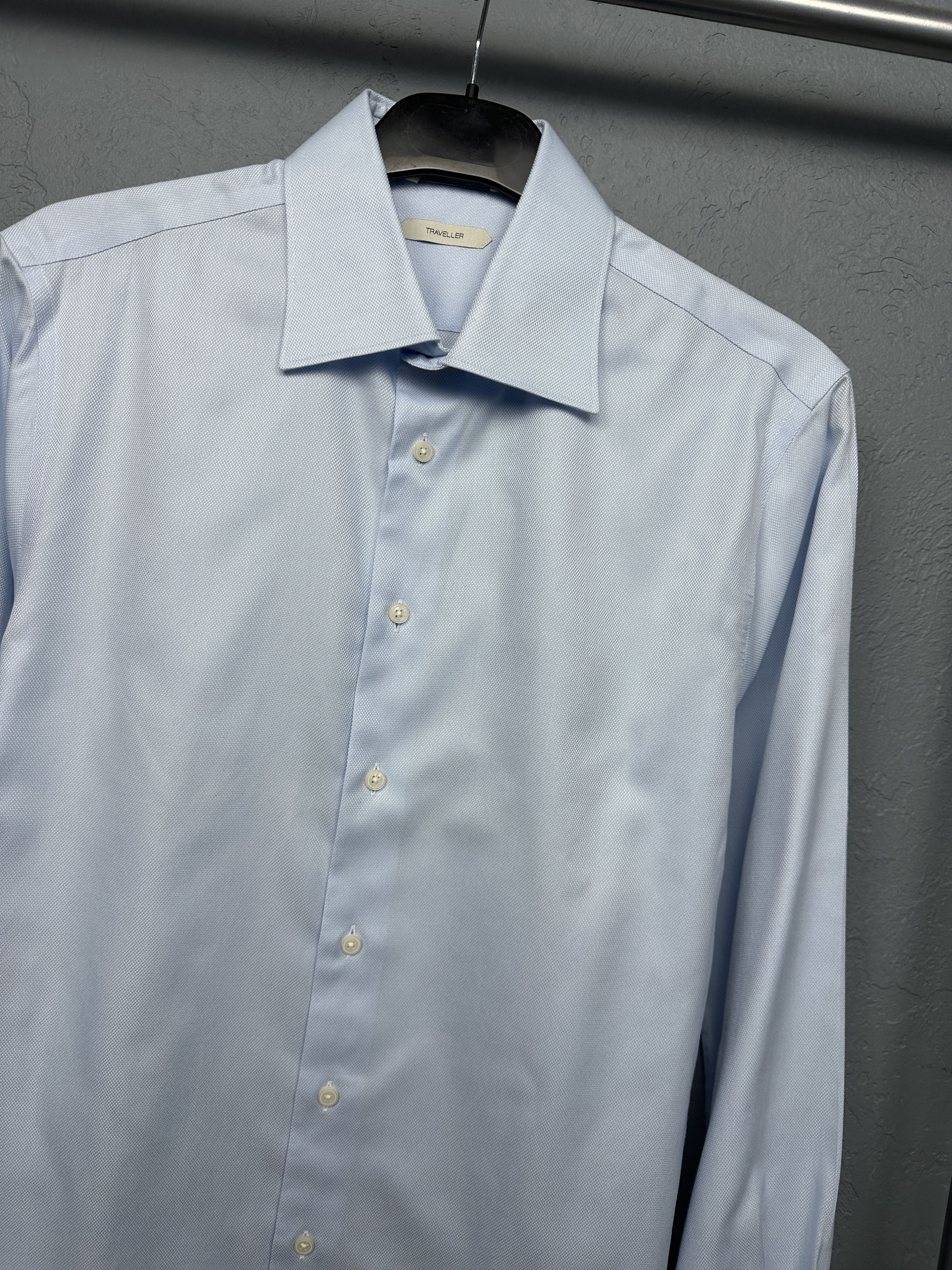 Suitsupply Suitsupply Mens Long Sleeve Shirt Size US S / EU 44-46 / 1 - 2 Thumbnail