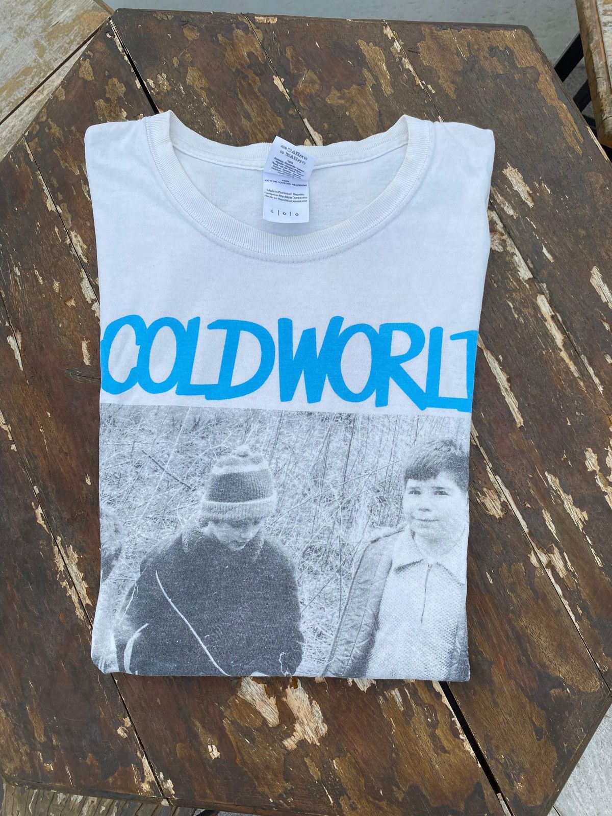 Band Tees × Vintage COLD WORLD HARDCORE BAND TSHIRT Size US L / EU 52-54 / 3 - 1 Thumbnail
