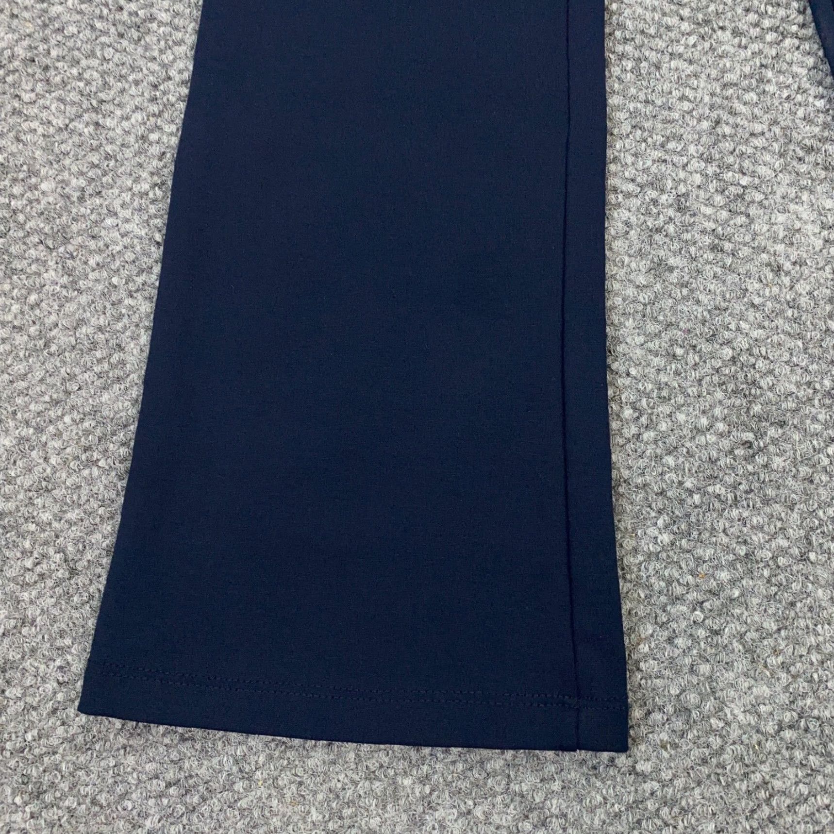 Vintage Chatoyant Womens Leggings Small Blue Mid Rise Pockets Stretch Size 28" / US 6 / IT 42 - 3 Thumbnail