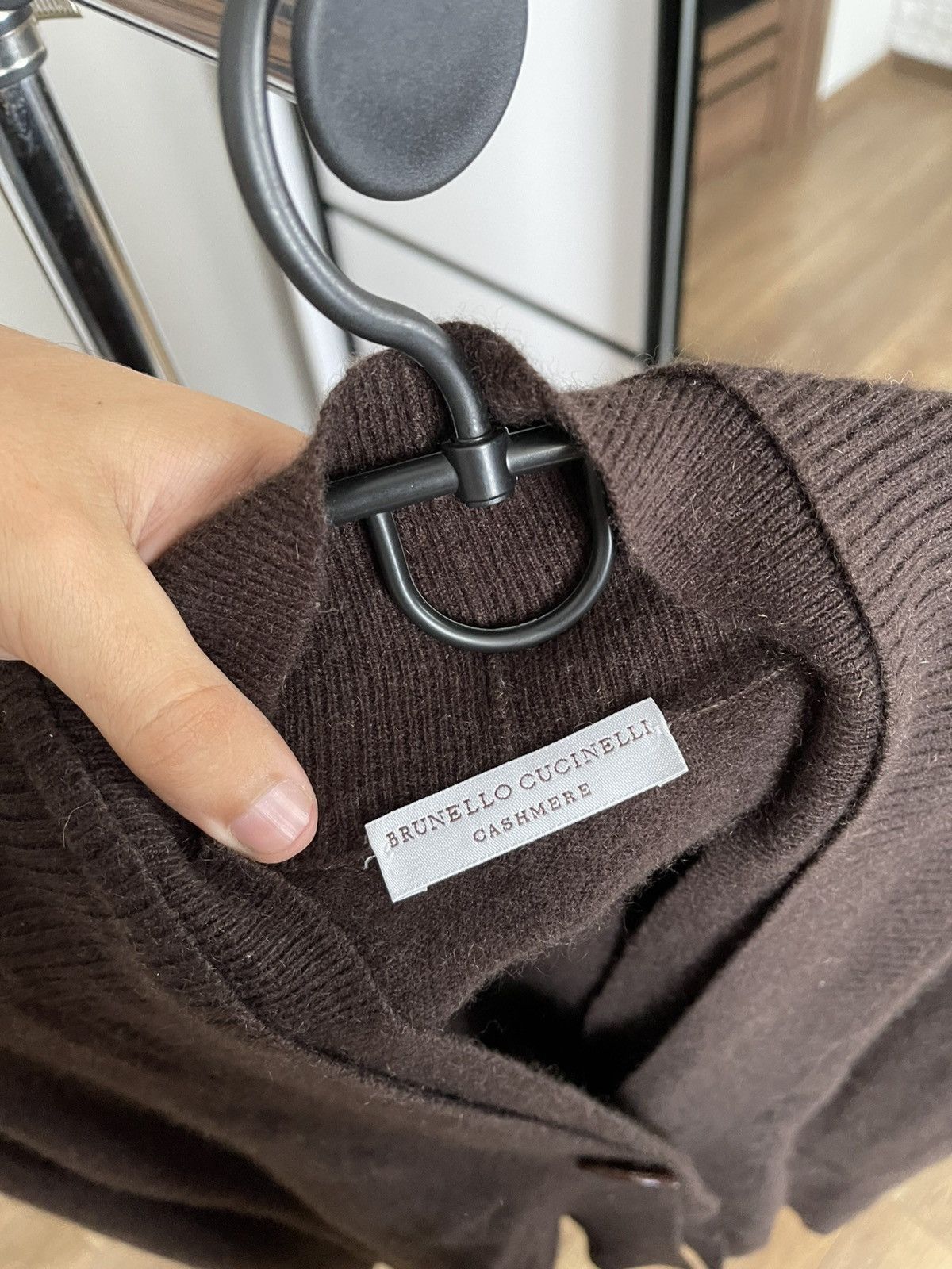 Brunello Cucinelli Brunello Cucinelli Italy Knit Cashmere Sweater Size XL / US 12-14 / IT 48-50 - 9 Thumbnail