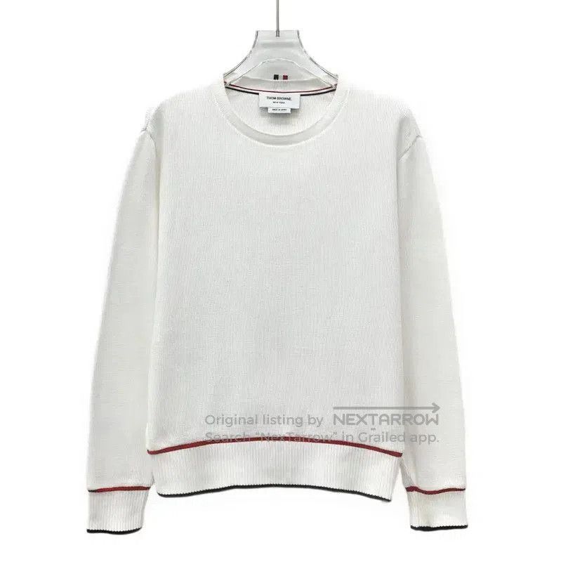Thom Browne Thom Browne White Sweatshirt for Women . Size S / US 4 / IT 40 - 1 Thumbnail