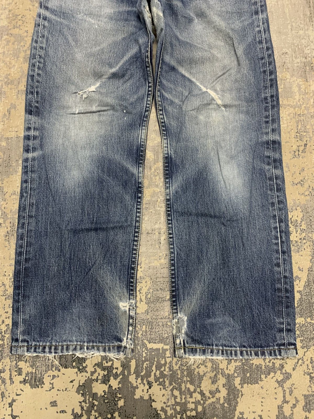 Levi's Vintage Levis 502 Distressed Denim Jeans Size US 30 / EU 46 - 3 Thumbnail
