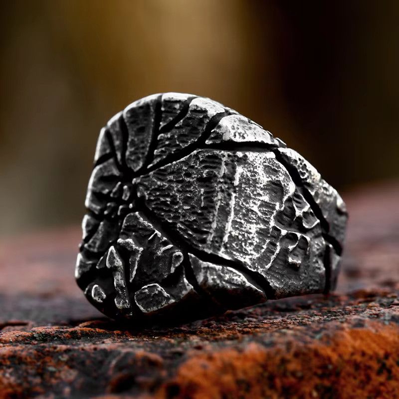 Jewelry Meteorolite Retro Irregular Geometric Crack Size ONE SIZE - 2 Thumbnail