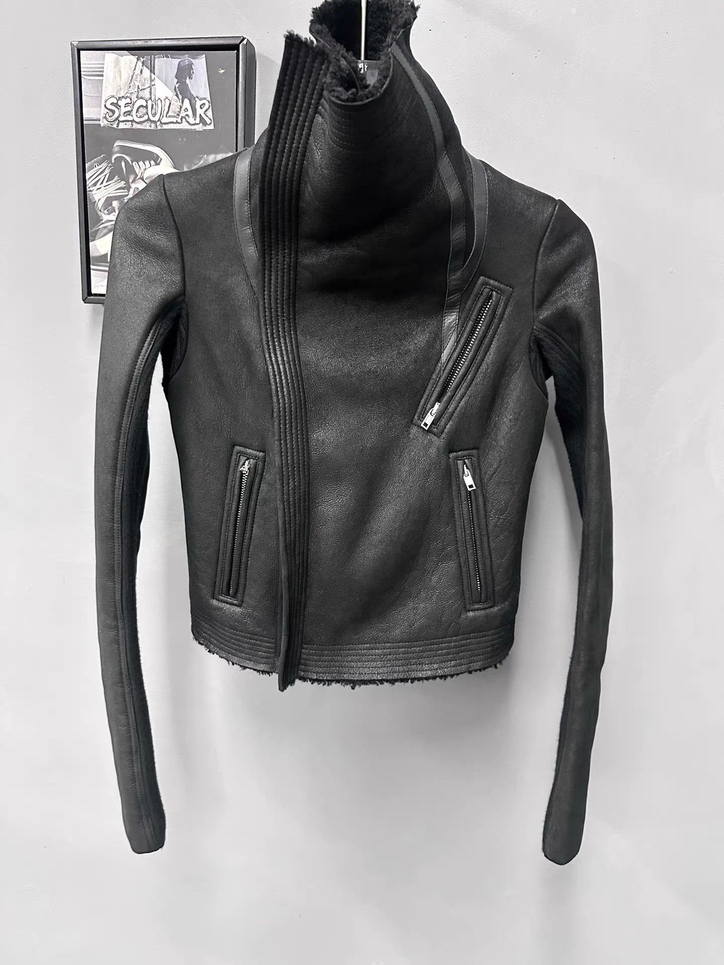 Rick Owens Rick Owens Shearling Fur Integrated Coat K34 Size S / US 4 / IT 40 - 2 Thumbnail