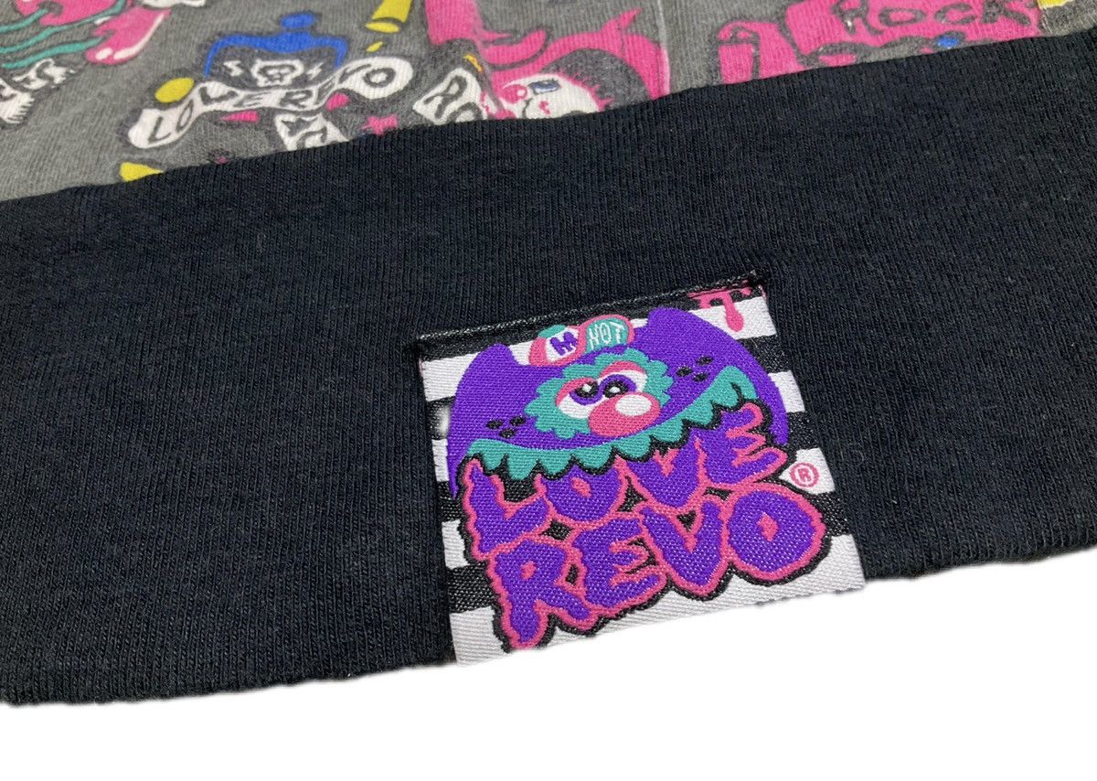 Grand Slam 🔥Sick Y2K Grand Slam Love Revolution Zipper Hoodie Tattoo Size US M / EU 48-50 / 2 - 8 Thumbnail
