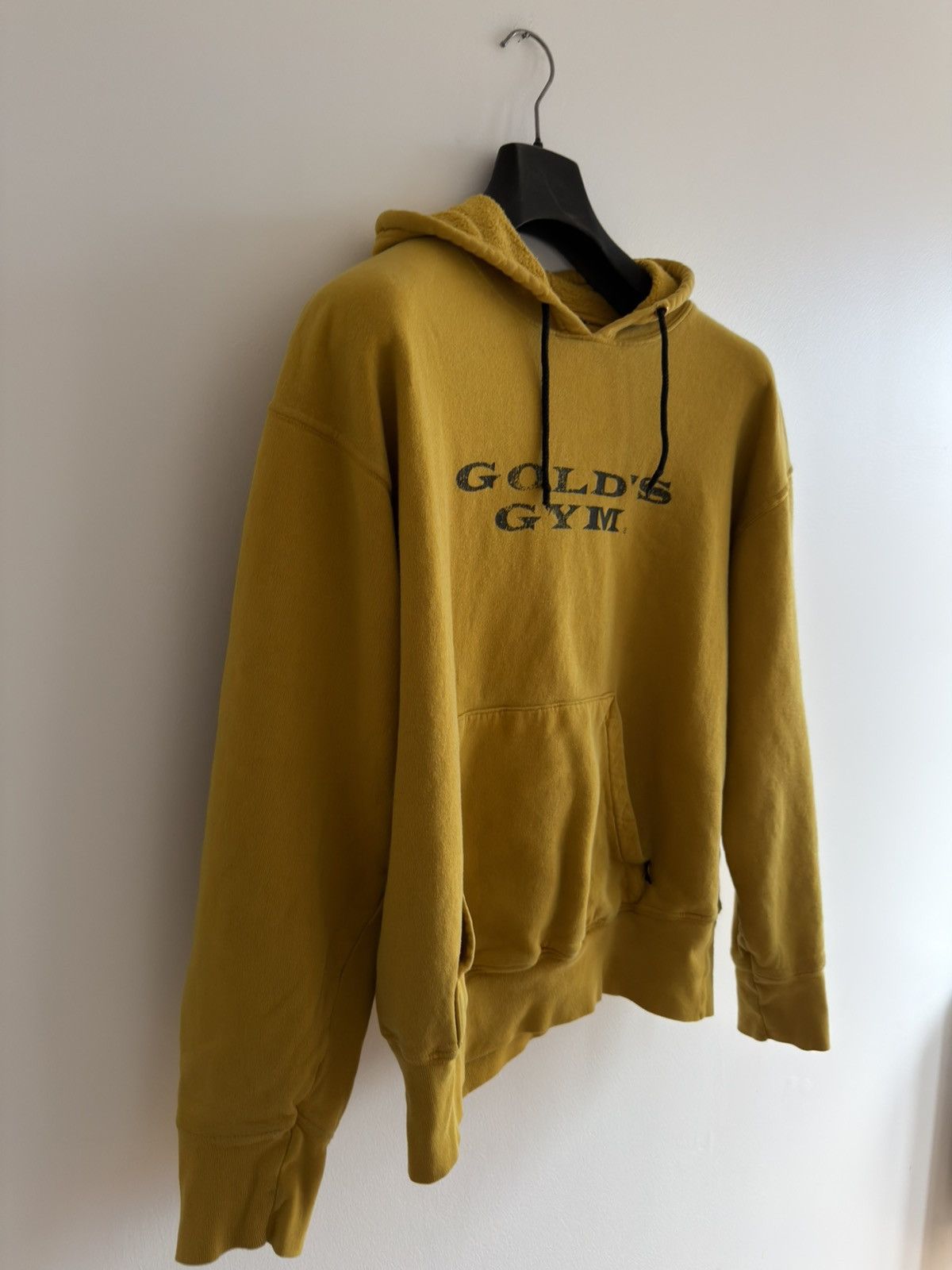 Vintage VINTAGE 00s Y2K GOLD’S GYM HOODIE BODYBUILDING EUROPE XL Size US XL / EU 56 / 4 - 9 Thumbnail