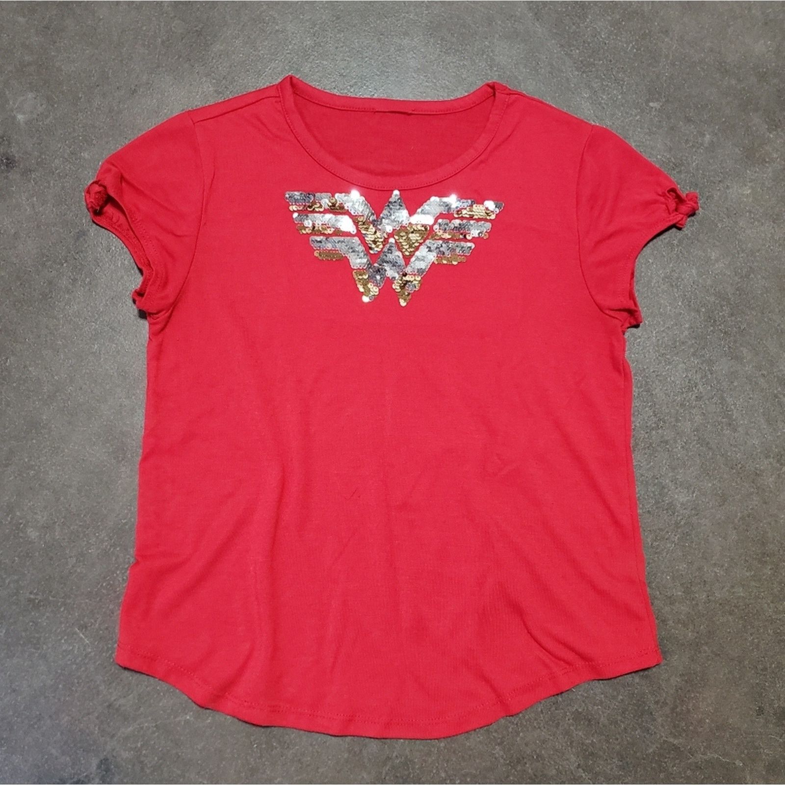 DC Comics Wonder Woman | DC COMICS | Sequined Short Sleeve Size M / US 6-8 / IT 42-44 - 1 Thumbnail