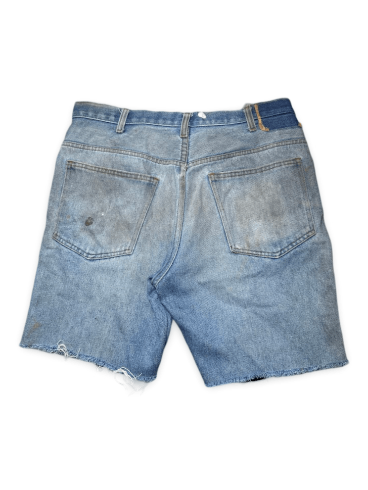 JCPenney 1960s Plain Pocket Chopped Shorts Size US 34 / EU 50 - 2 Thumbnail