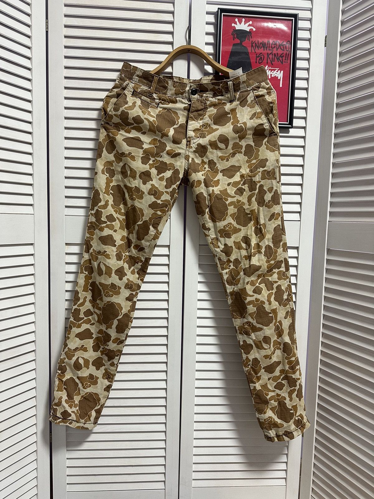 Carhartt × Realtree Vintage Carhartt Realtree Camo Carpenter Pants Grunge Skater Size US 32 / EU 48 - 1 Thumbnail