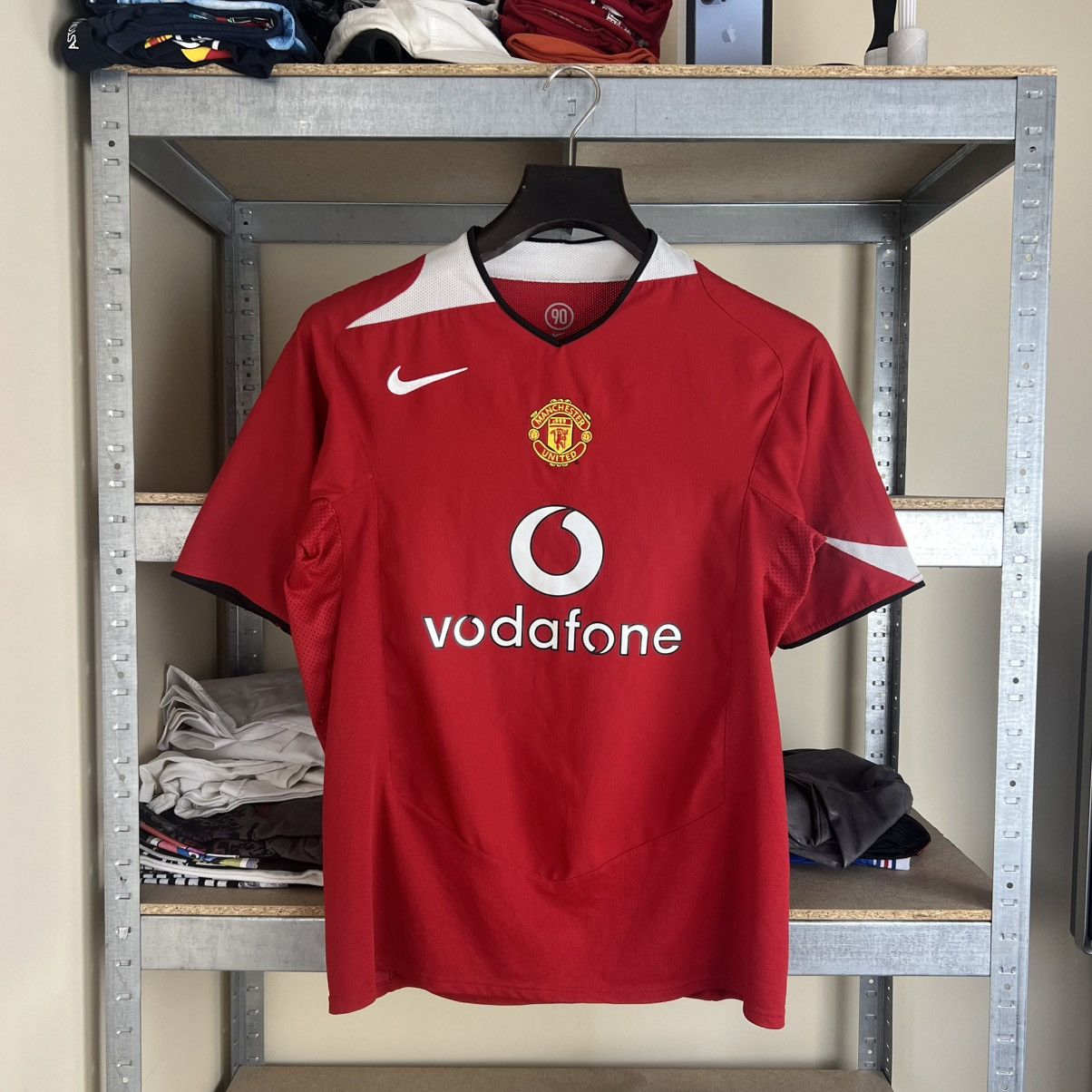 Nike Rare! Manchester United Nike Soccer Jersey Shirt 00s Size US L / EU 52-54 / 3 - 1 Thumbnail