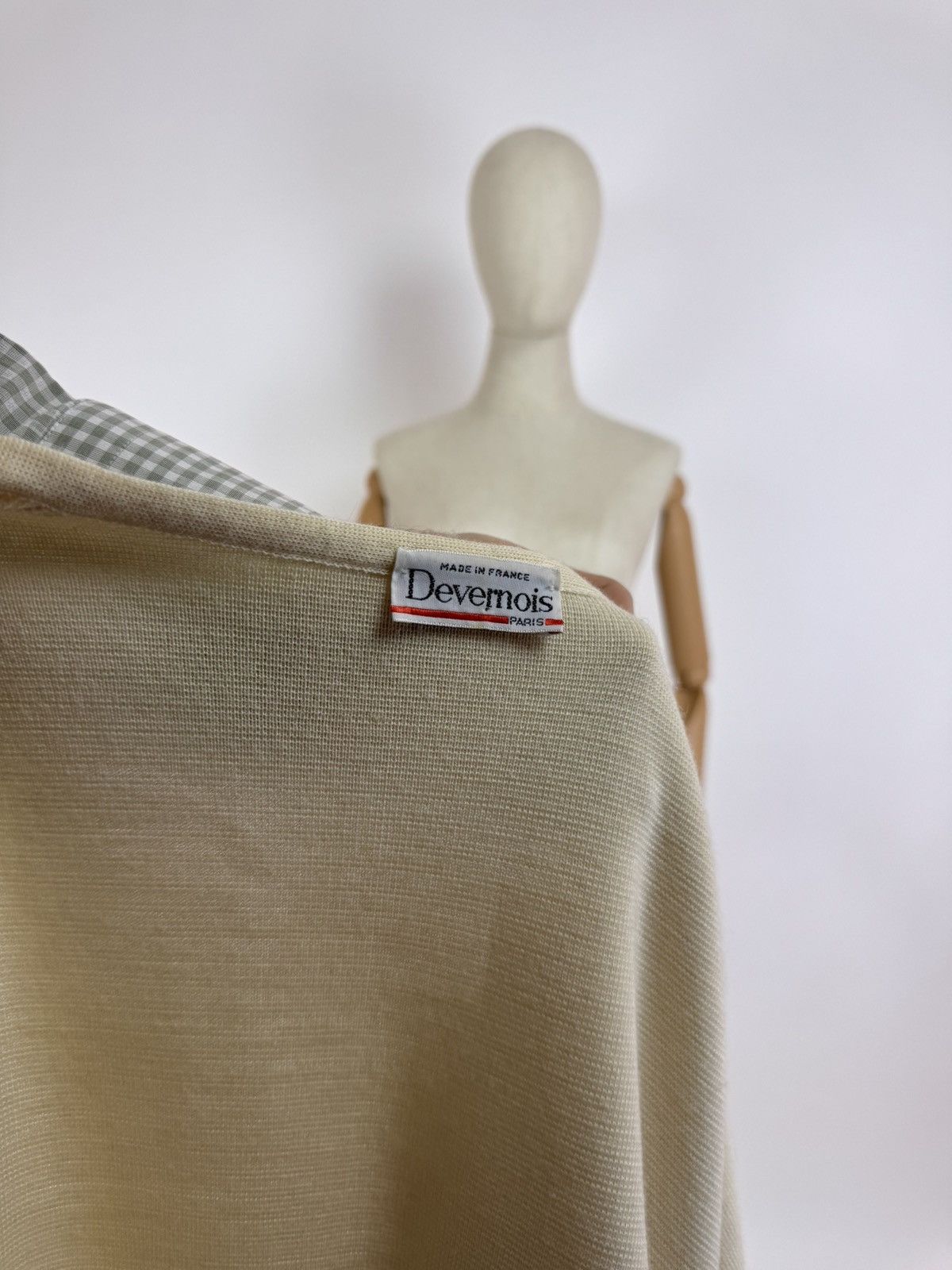 Designer × Vintage Devernois Vintage French Wool Gardigan Old Money Preppy Size XXL / US 16-18 / IT 52-54 - 5 Thumbnail