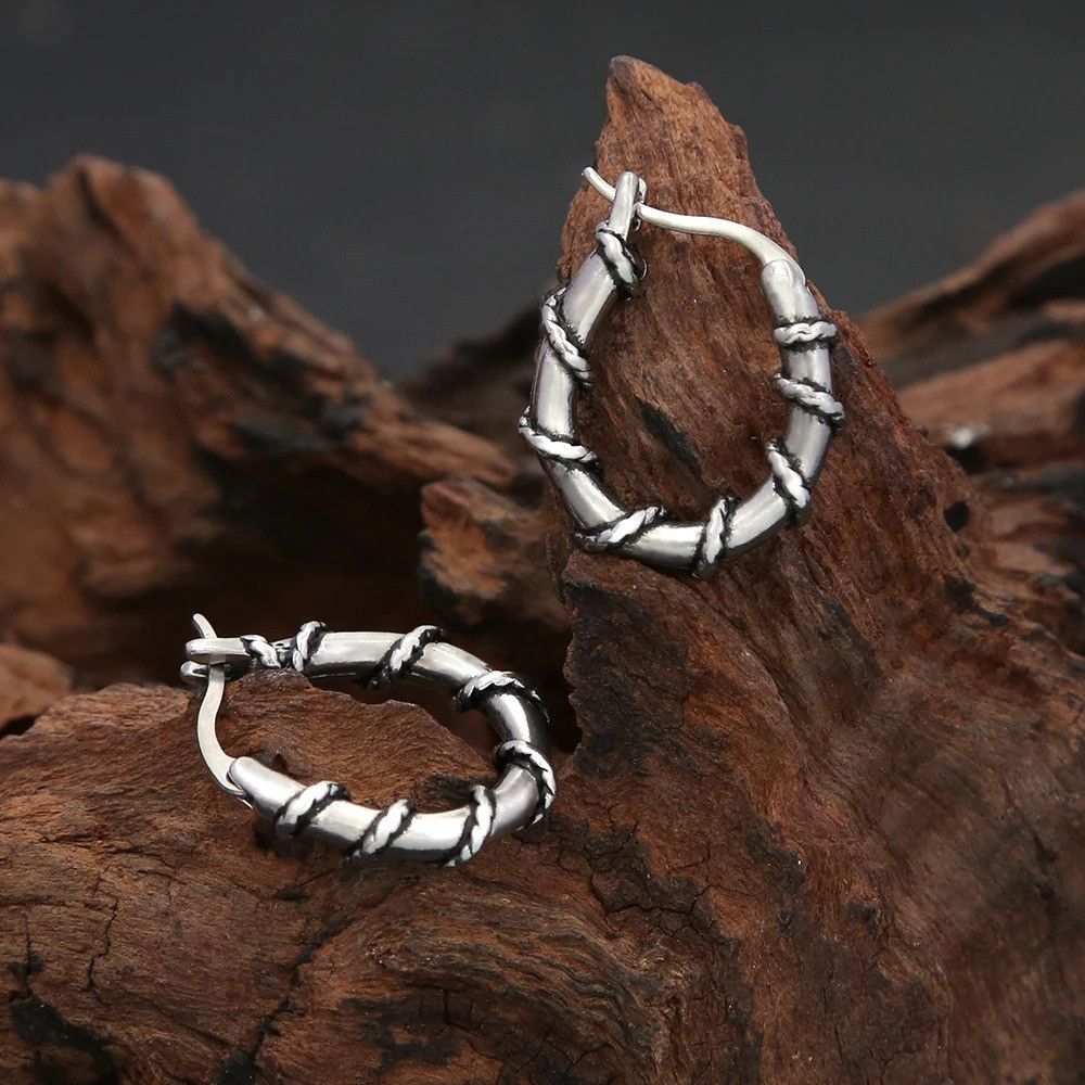 Japanese Brand × Vintage Circle Earrings Size ONE SIZE - 2 Thumbnail