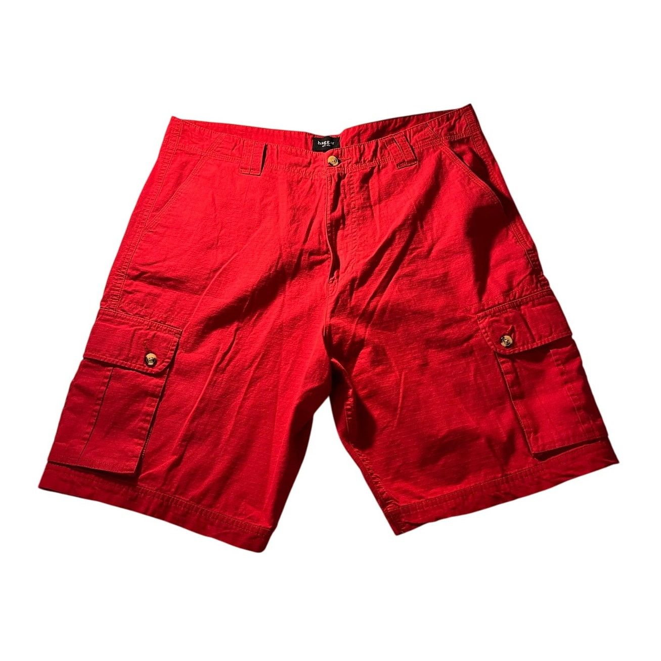 Haggar Haggar Men’s Red Cargo Shorts Size 38 100% Cotton Outdoor Size US 38 / EU 54 - 1 Thumbnail
