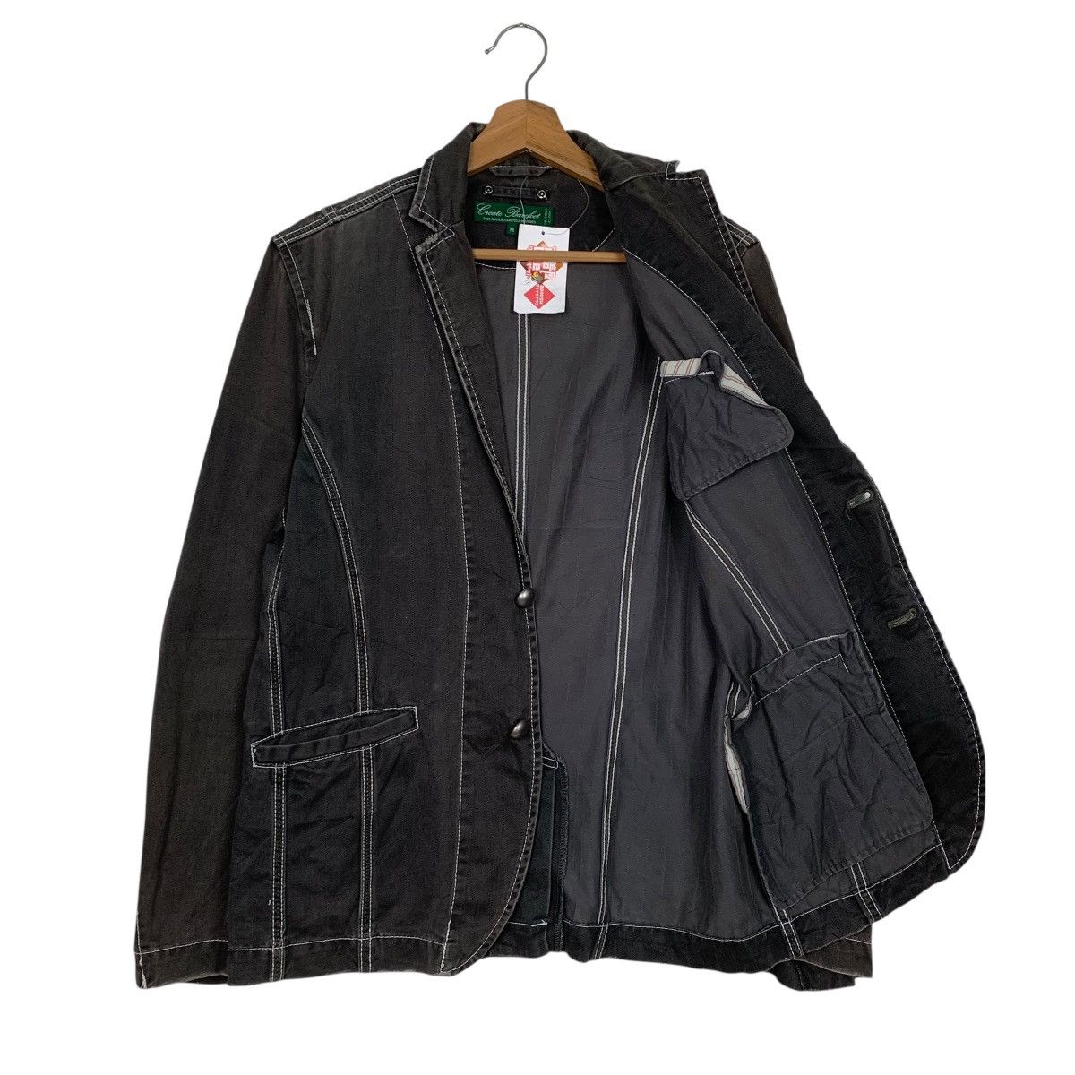 Japanese Brand Create Barefoot Casual Jacket Size US S / EU 44-46 / 1 - 9 Thumbnail
