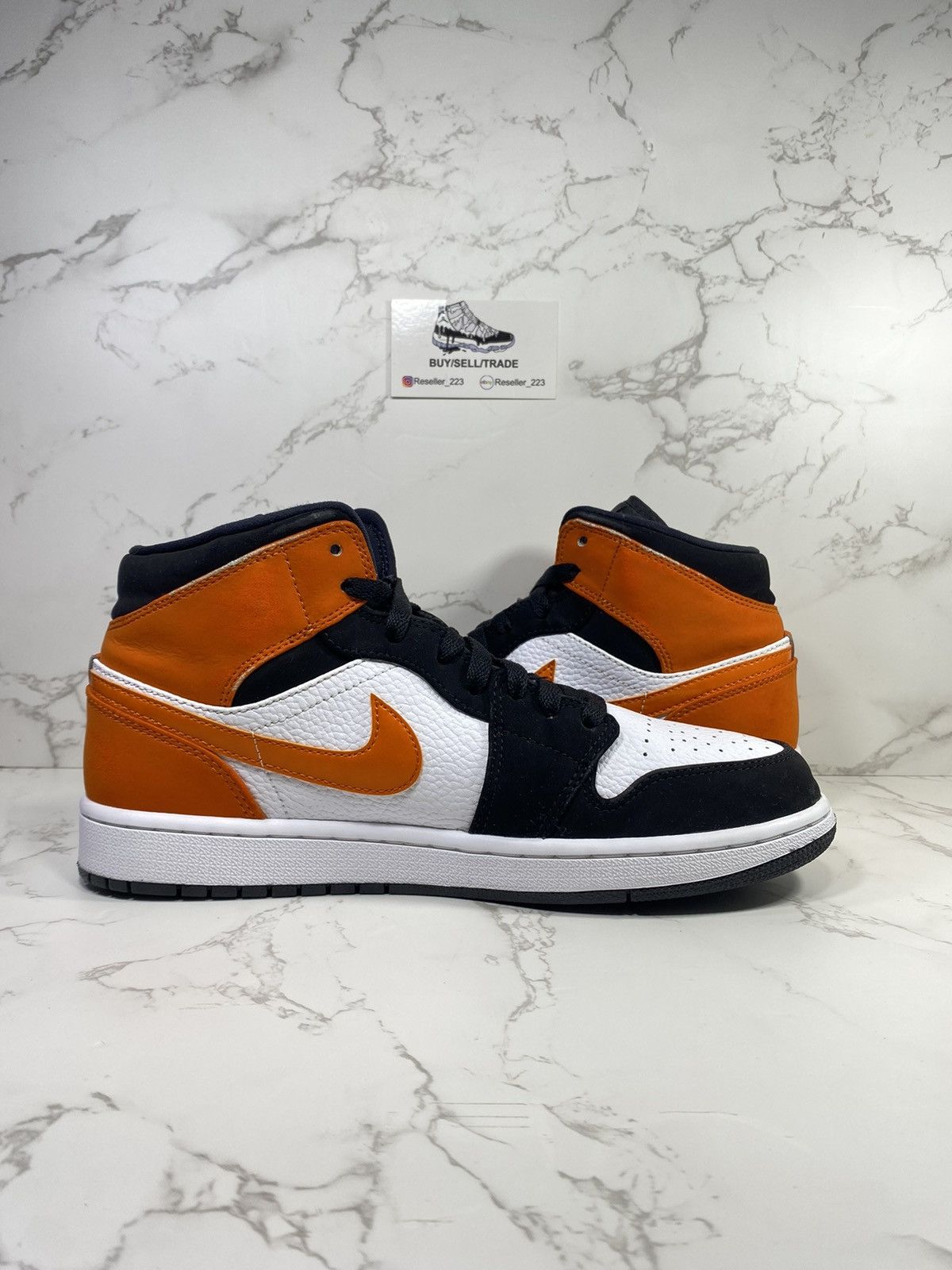 Jordan Brand Air Jordan 1 Mid 'Shattered Backboard' Size US 9 / EU 42 - 3 Thumbnail