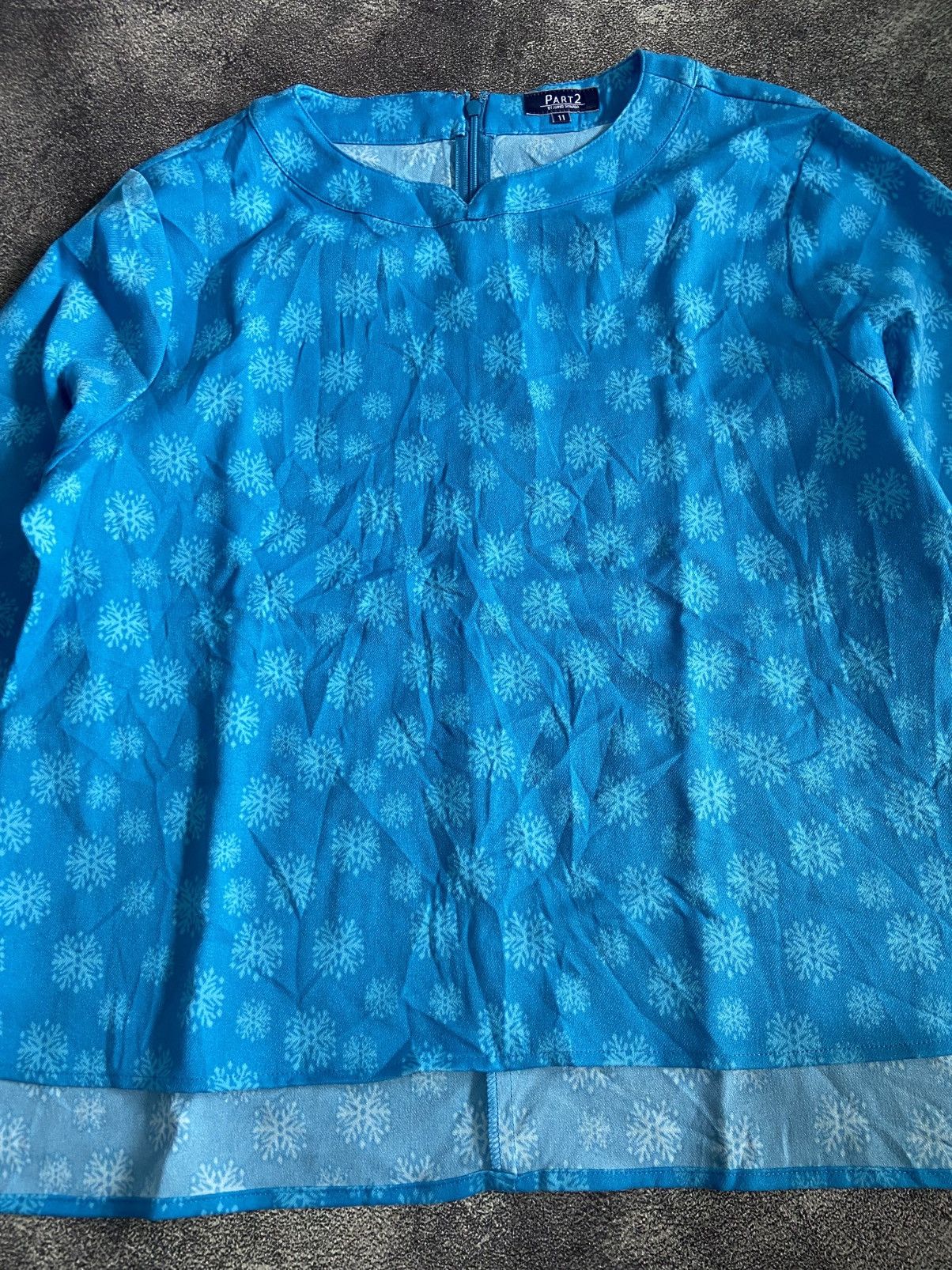 Designer × Japanese Brand × Junko Shimada Part 2 By Junko Shimada V Neck Blue Size US M / EU 48-50 / 2 - 2 Thumbnail