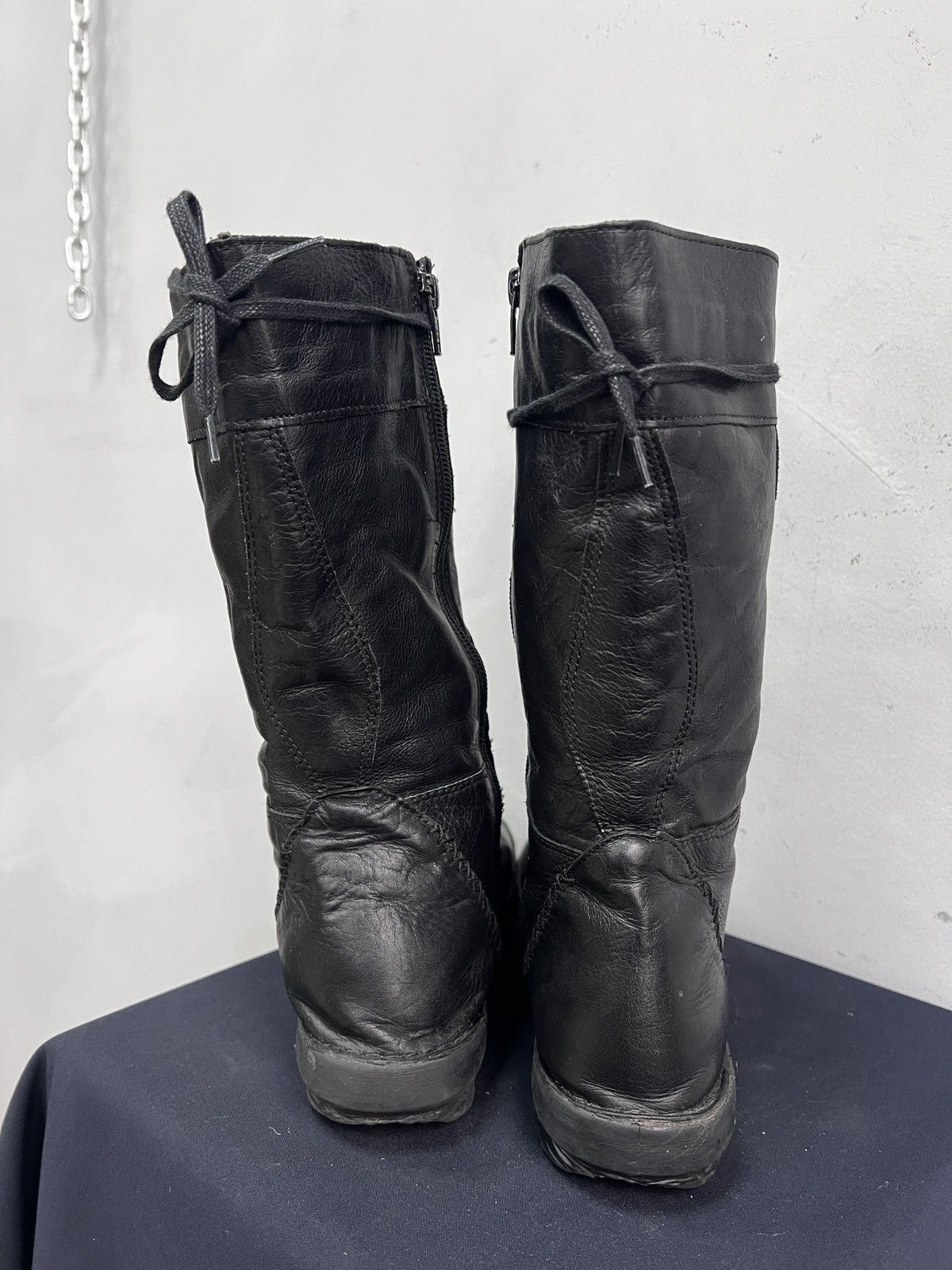 14th Addiction Ann demeulemeester style hight moto archive 2000s boots 90s Size US 8 / EU 41 - 7 Thumbnail