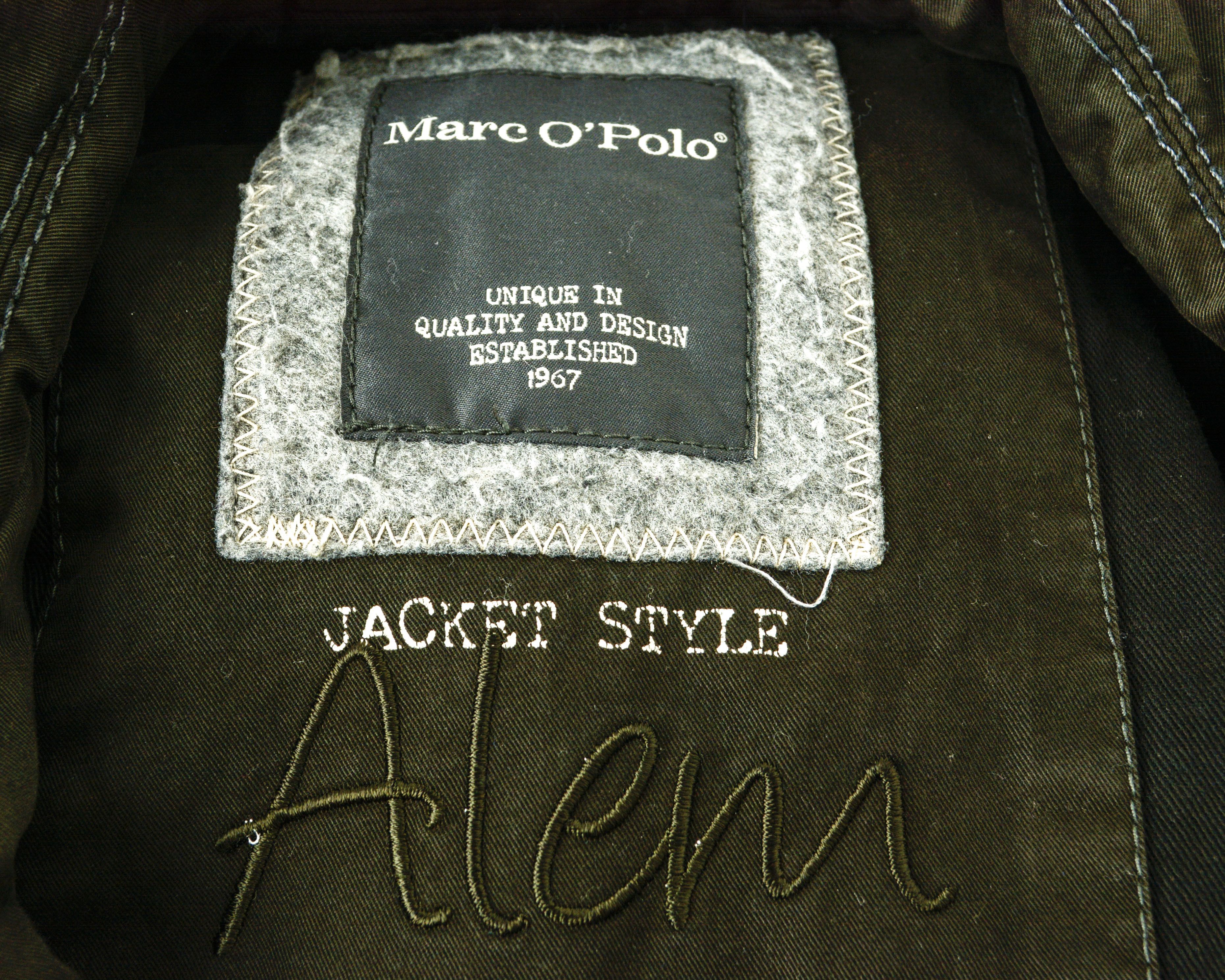 Marc O'Polo Men's Alem Field Jacket M Outdoors Windproof Coat Brown Size US M / EU 48-50 / 2 - 4 Thumbnail