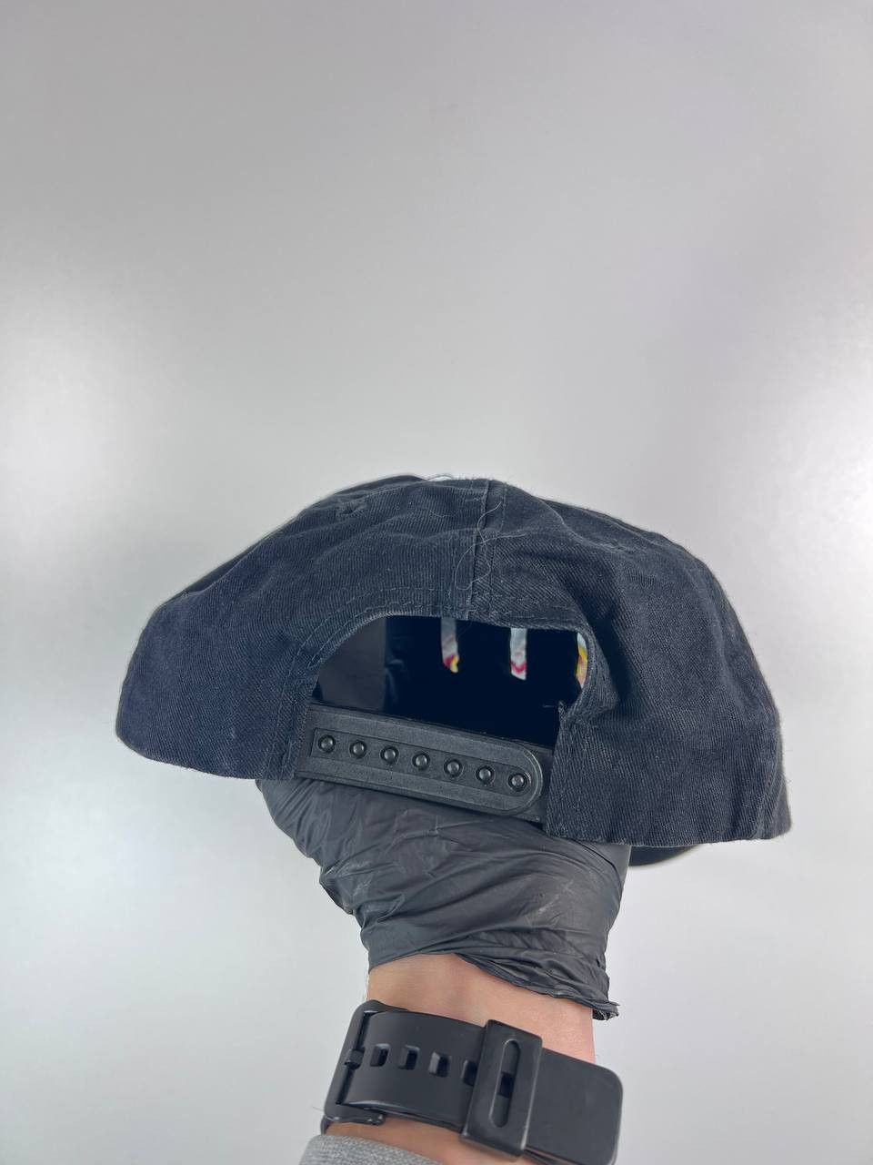 AC/DC Vintage AC/DC 1988 Brockum Black Cotton Hat Cap Size ONE SIZE - 3 Thumbnail