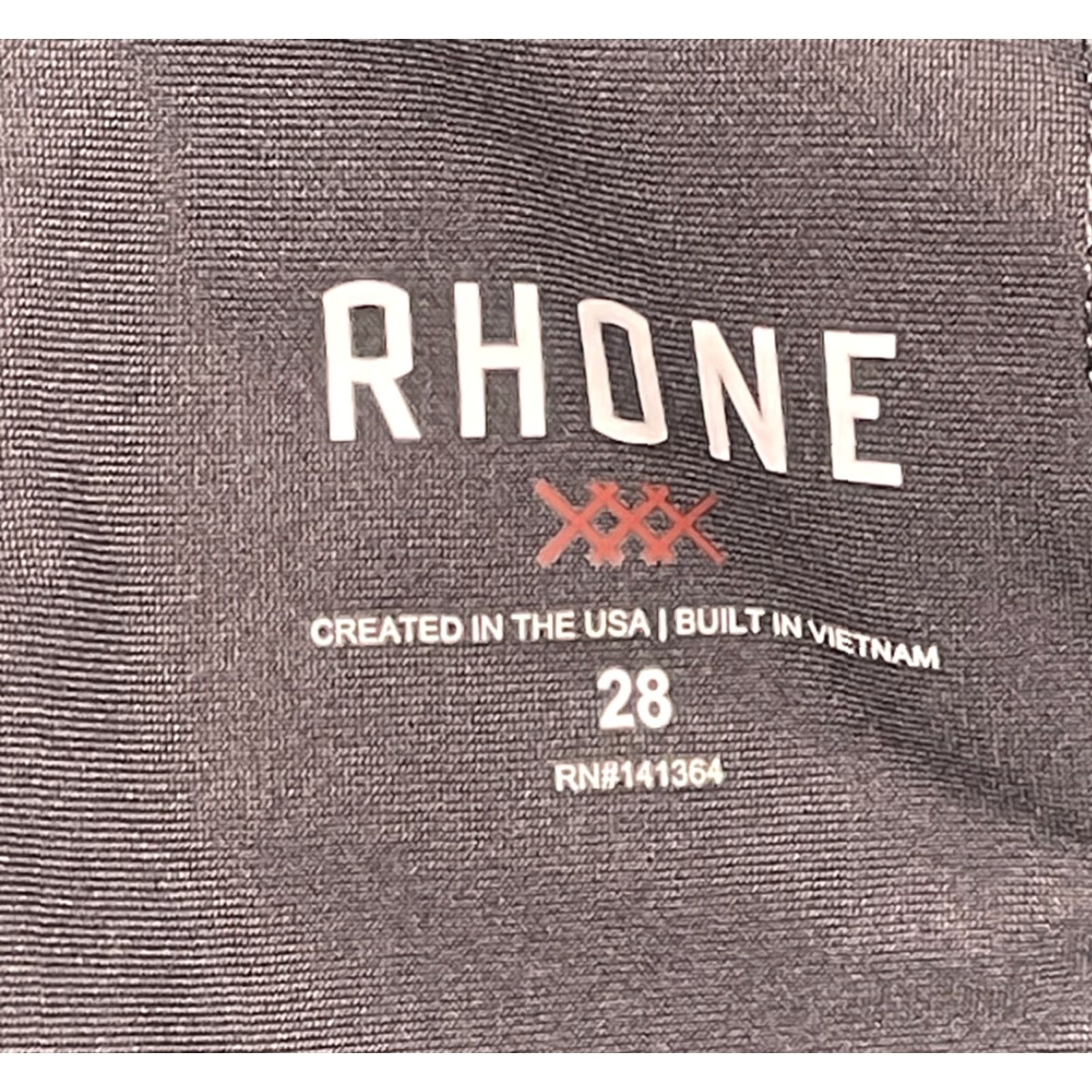 Rhone Rhone Commuter Pant Classic Mens Straight Size 28 Gray Polyester Flat Front 5-Pocket Zip Inseam 32.5 Travel Business Casual Chino Stretch Pants Size US 28 / EU 44 - 3 Thumbnail