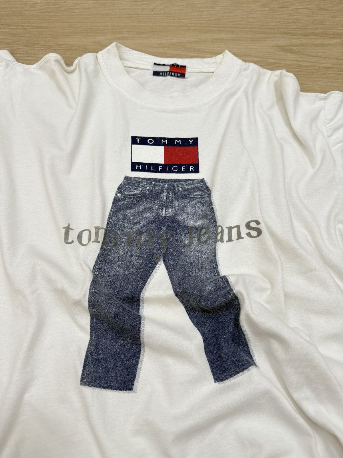 Tommy Hilfiger × Vintage Vintage Tommy Hilfiger Size US L / EU 52-54 / 3 - 2 Thumbnail