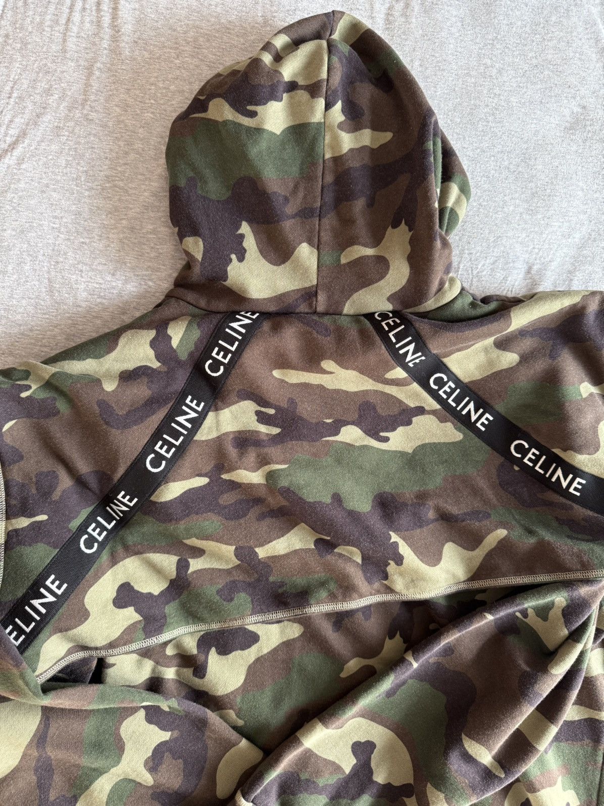 Celine Celine SS23 camouflage Hoody Size US S / EU 44-46 / 1 - 10 Thumbnail