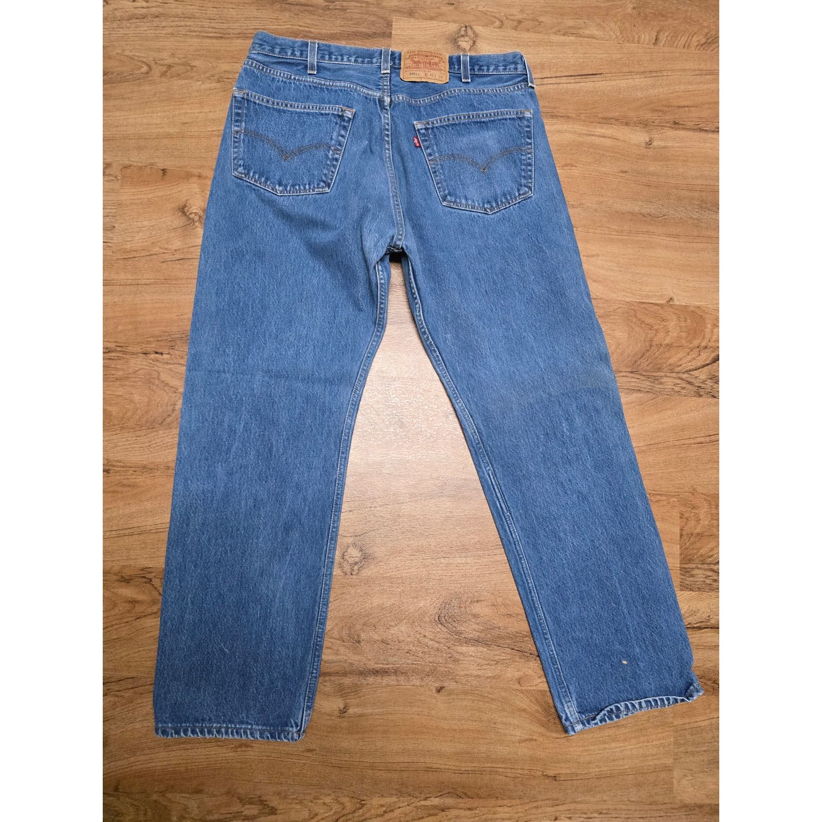 Levi's Vintage Levi's 501XX Jeans 40x34 Straight Leg Blue Denim Size US 40 / EU 56 - 6 Thumbnail