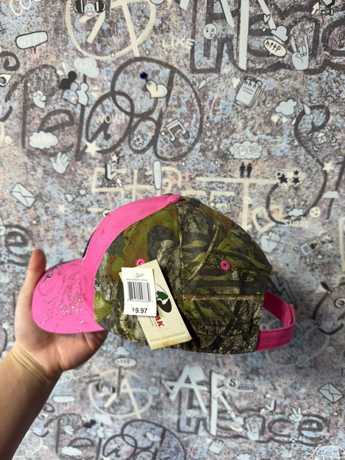 Realtree Vintage Mossy Oak Realtree cap Size ONE SIZE - 6 Thumbnail